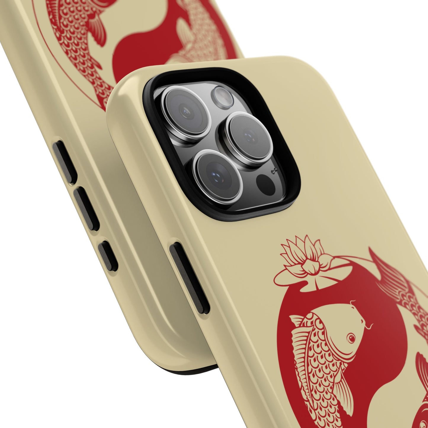 Yin Yang Koi Fish Tough Phone Case