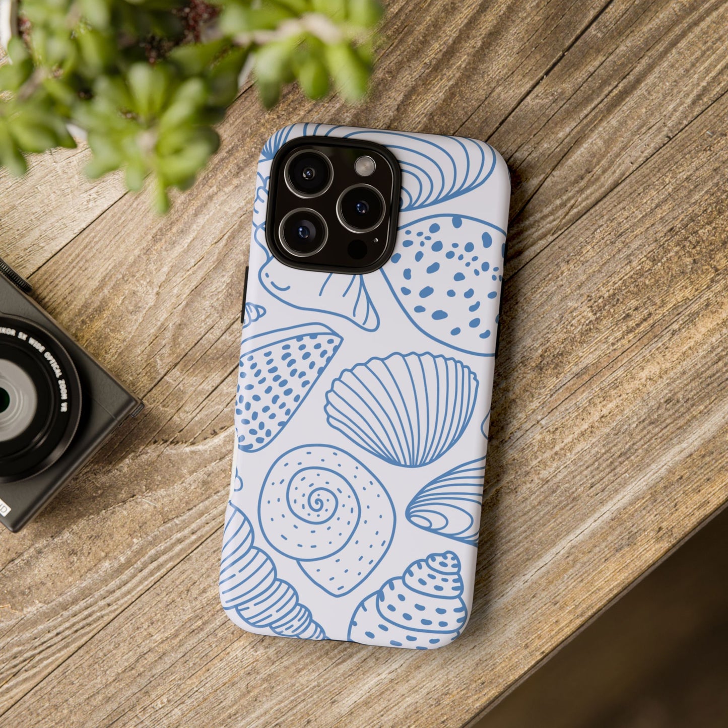 Shell Pattern Tough Phone Case