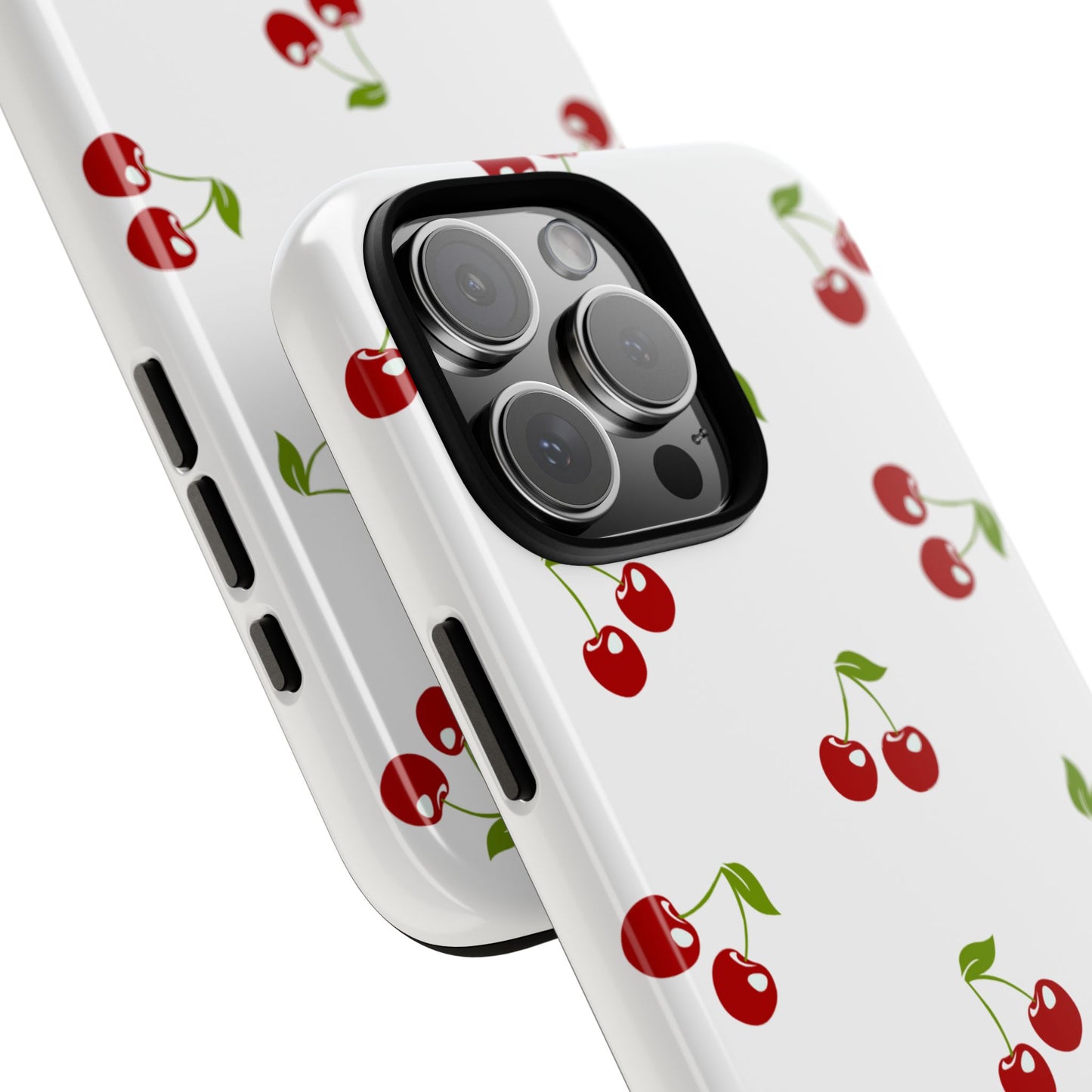 White Cherry Tough Phone Case