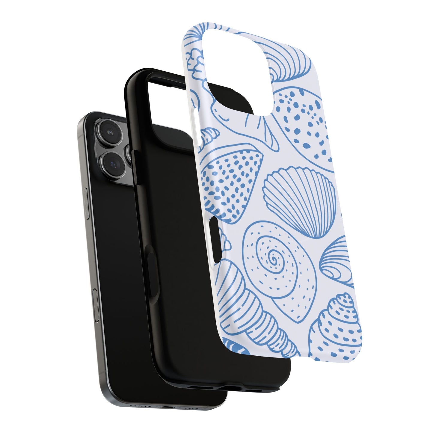 Shell Pattern Tough Magnetic Case