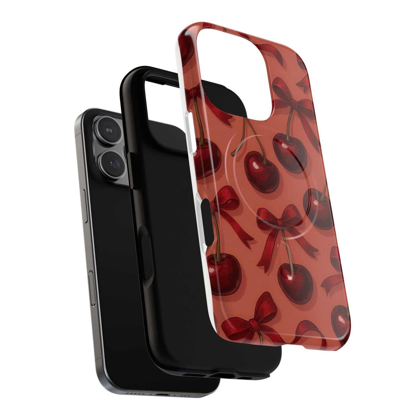 Cherries and Bows Tough Magnetic Case