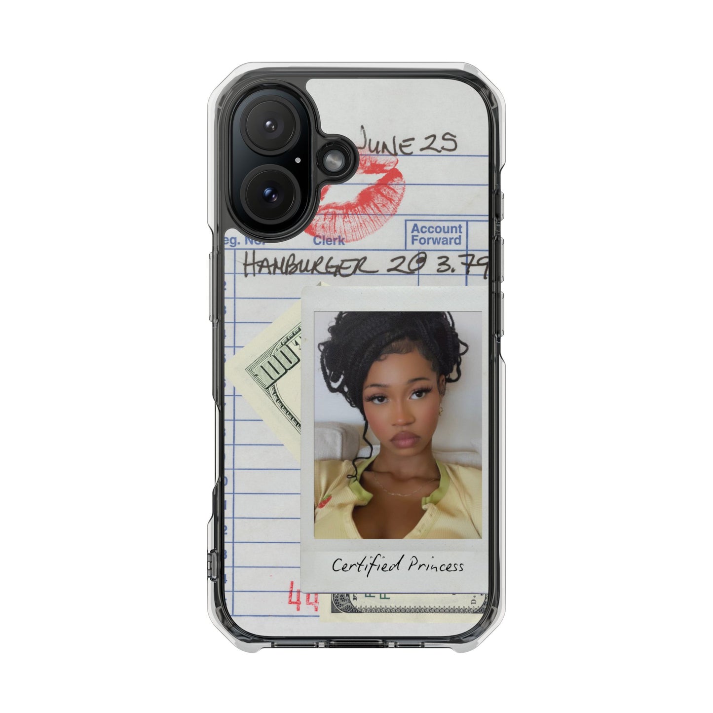 Custom Polaroid Clear Magnetic Impact Case