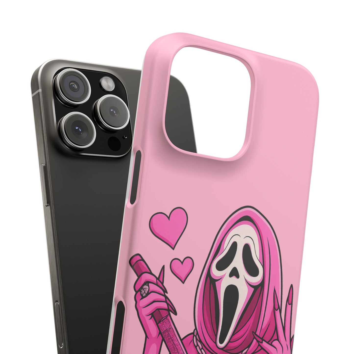 Pink Ghost Slim Case