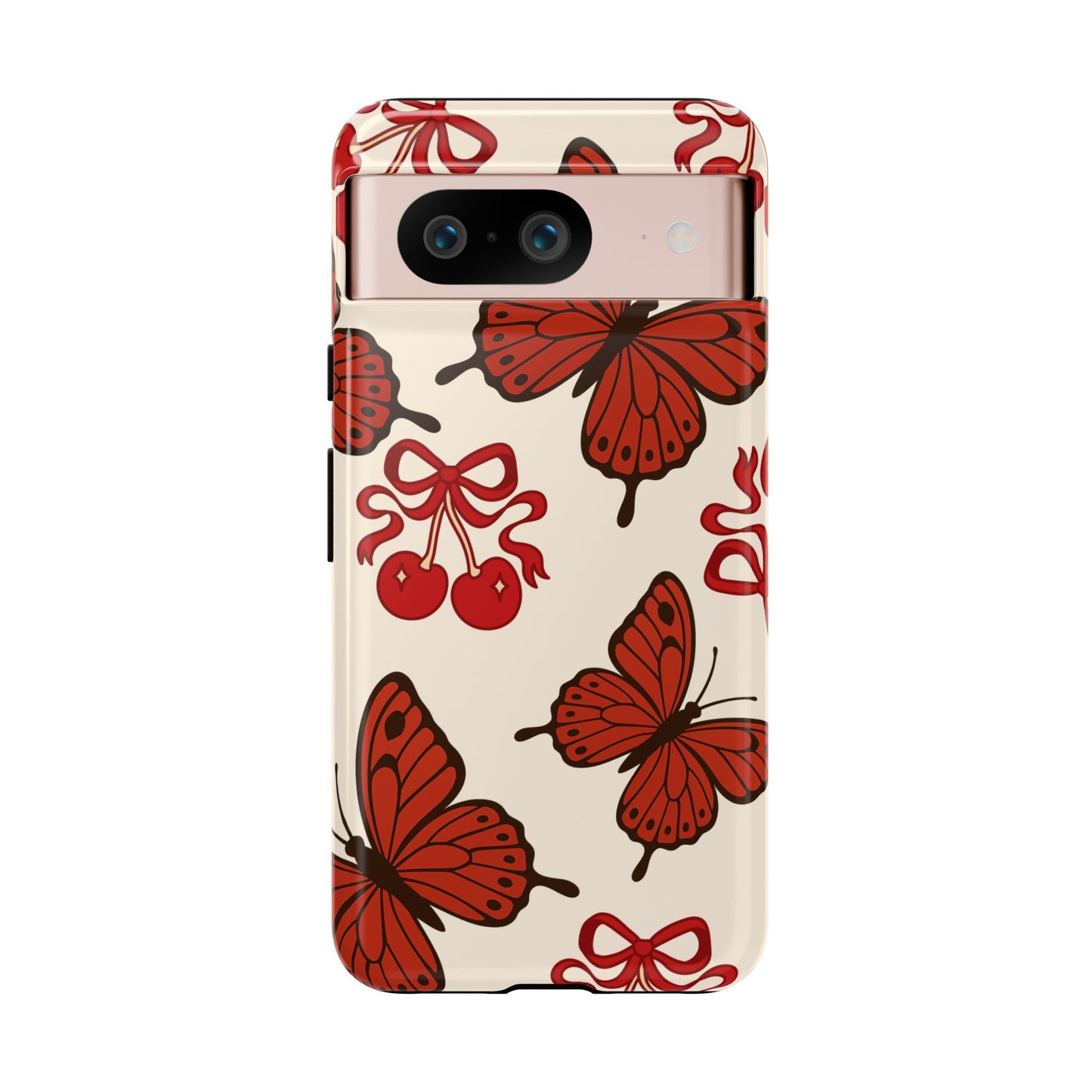Butterfly Cherry Tough Phone Case