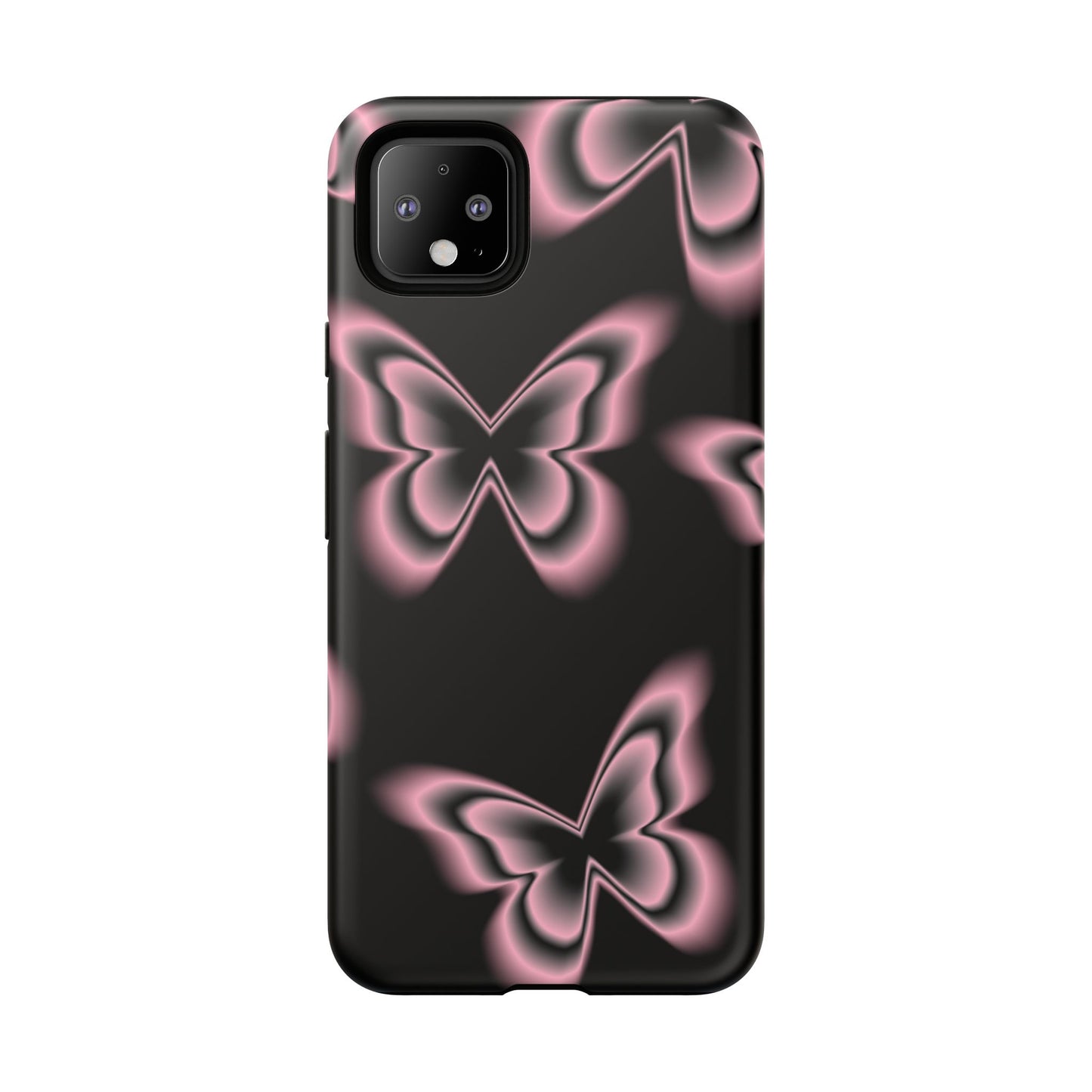 Pink Butterfly Tough Phone Case