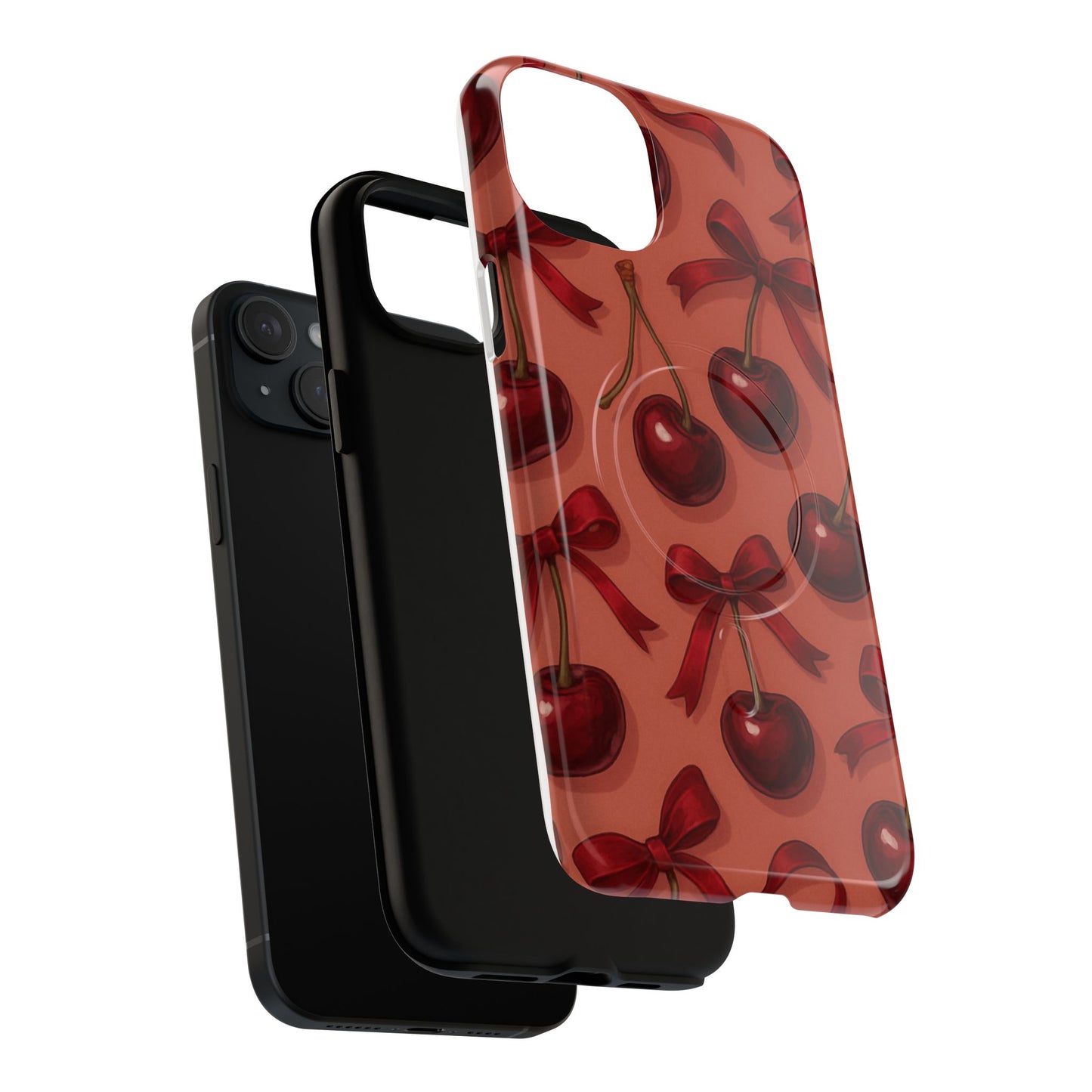 Cherries and Bows Tough Magnetic Case
