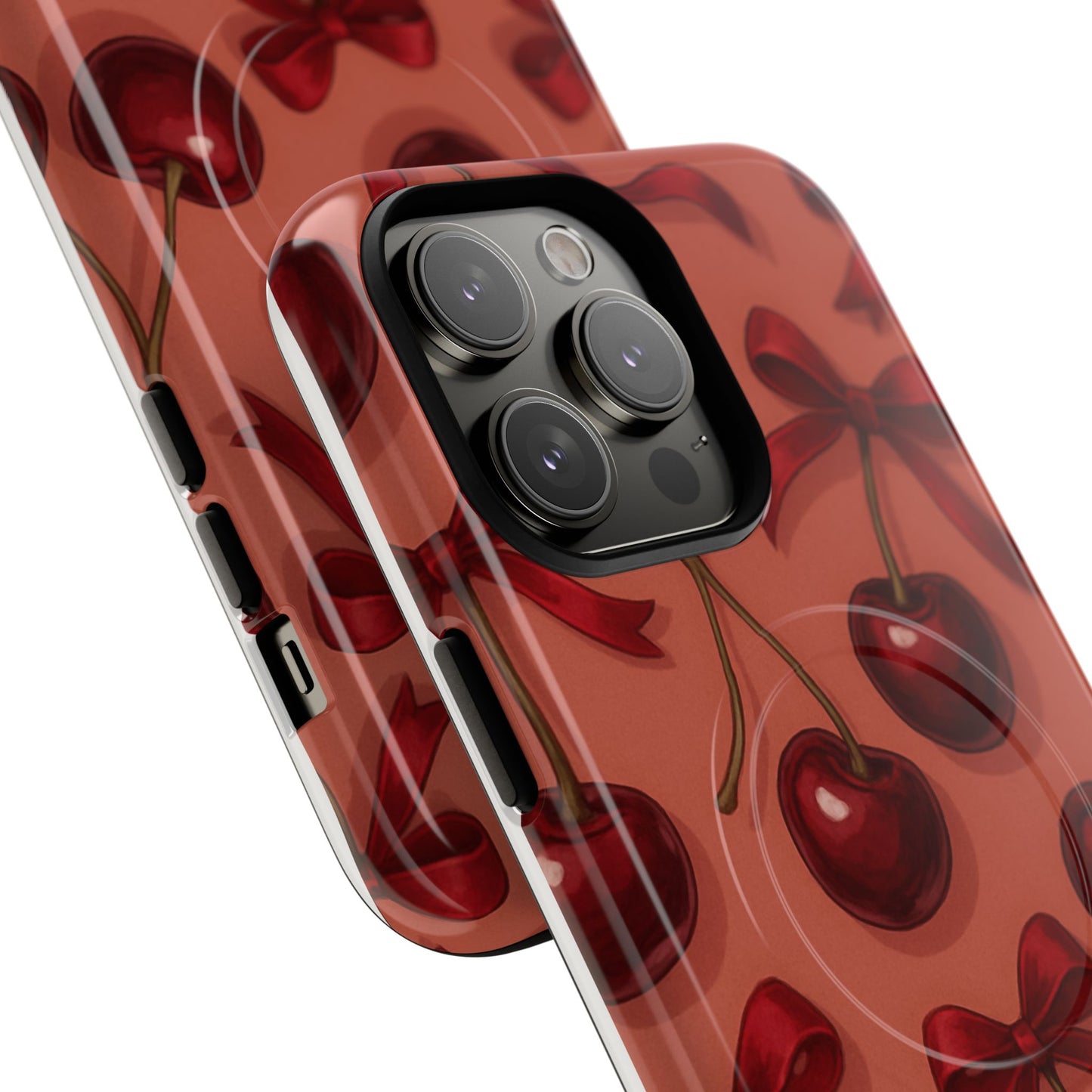 Cherries and Bows Tough Magnetic Case