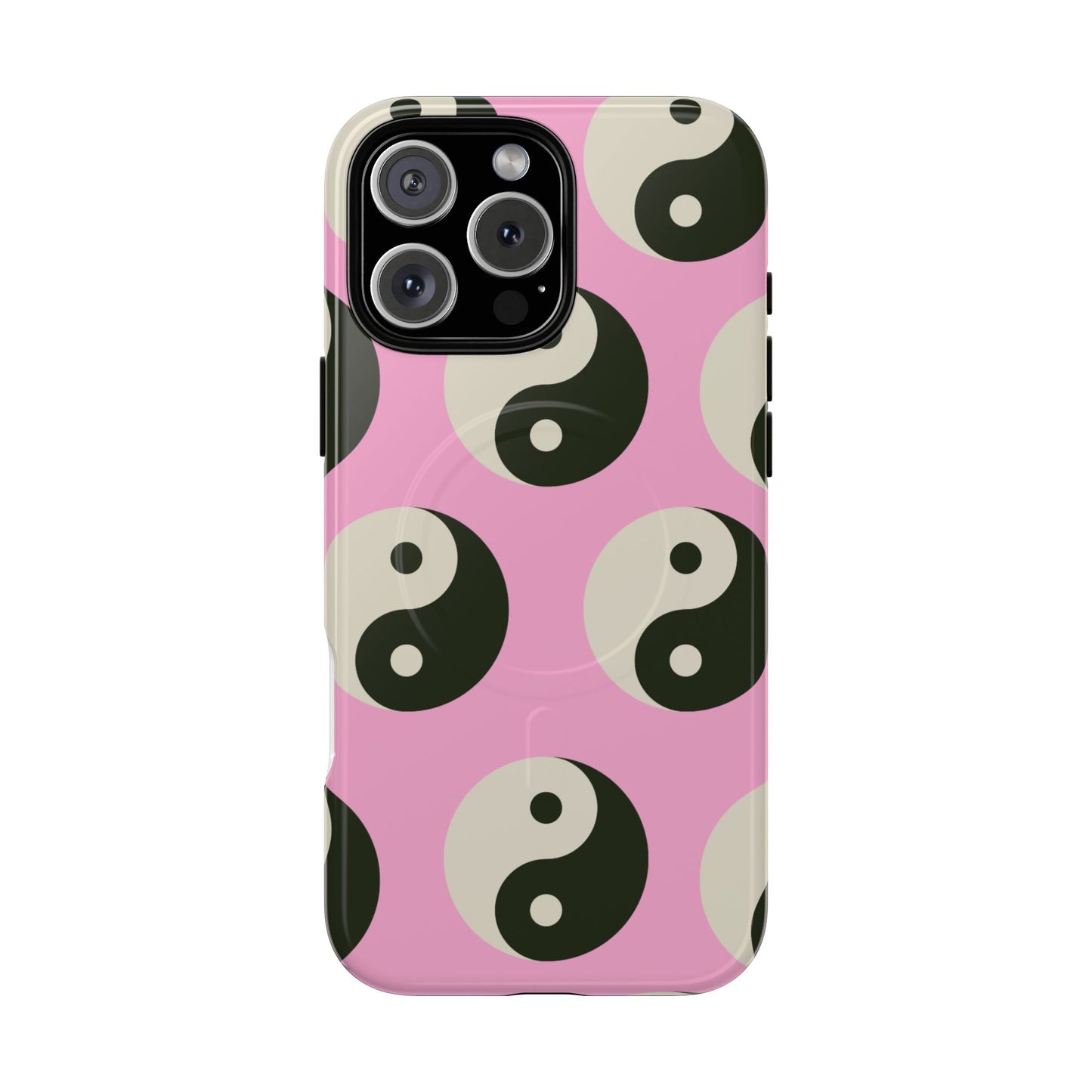 Pink Yin Yang Tough Magnetic Case