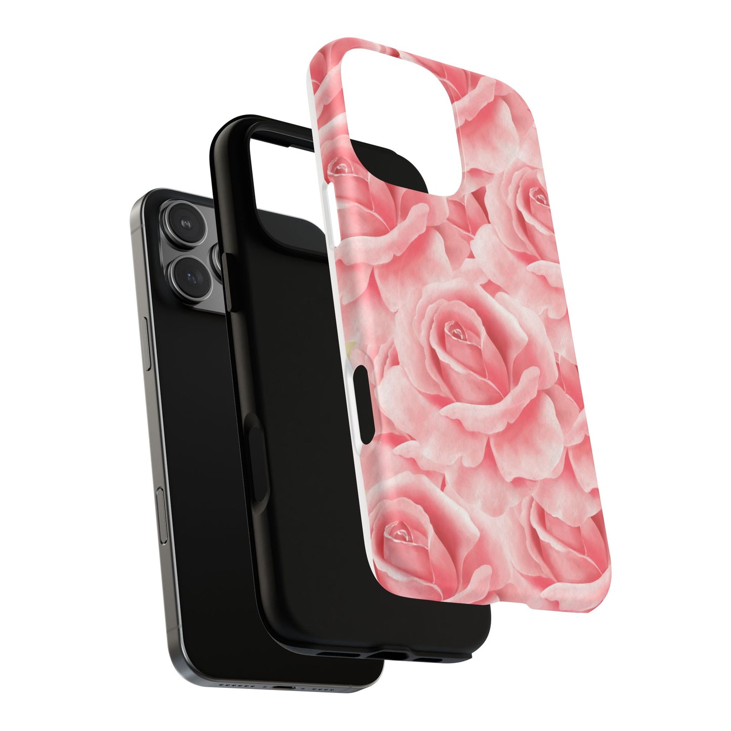 Pink Rose Phone Tough Magnetic Case