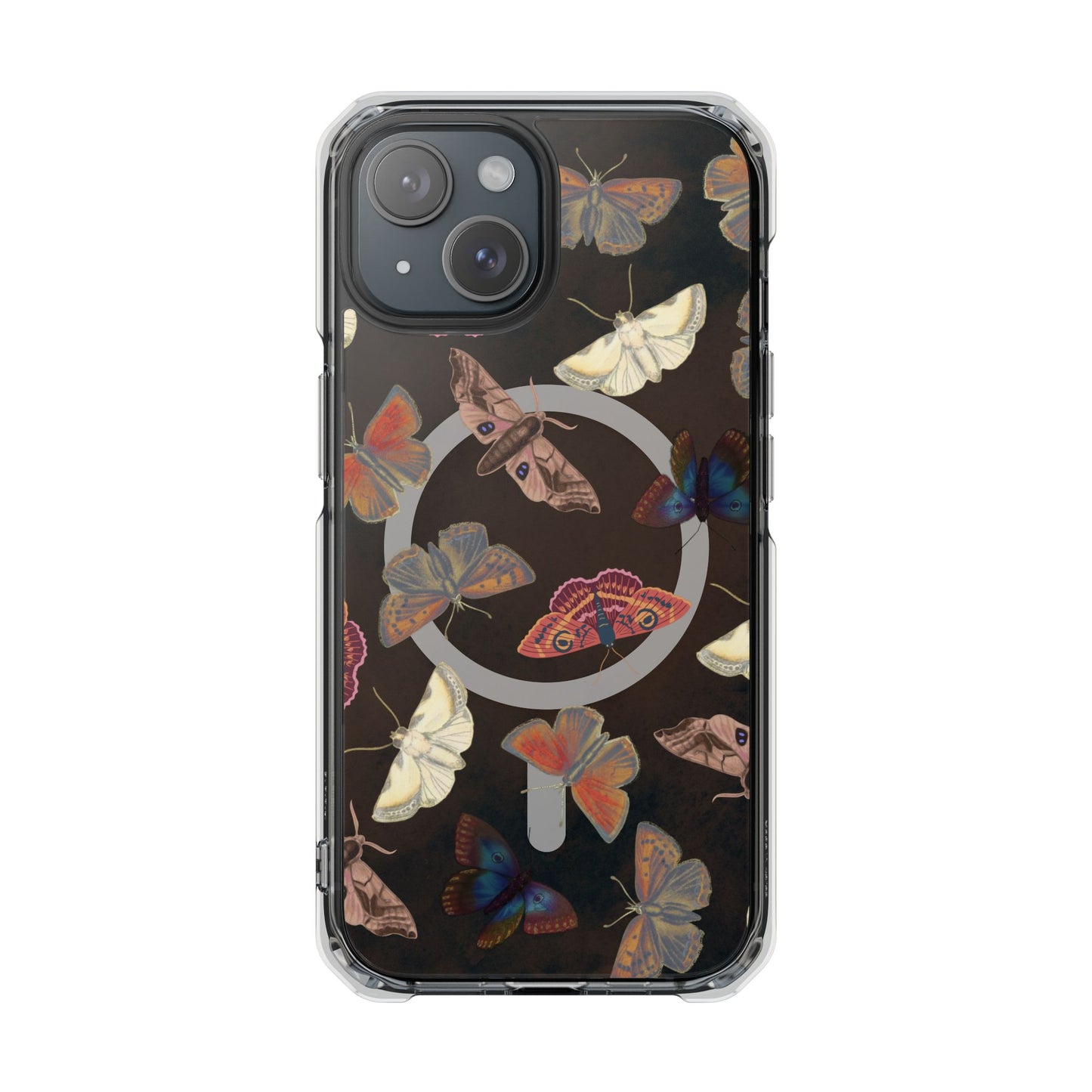 Butterfly Tough Clear Magnetic Case