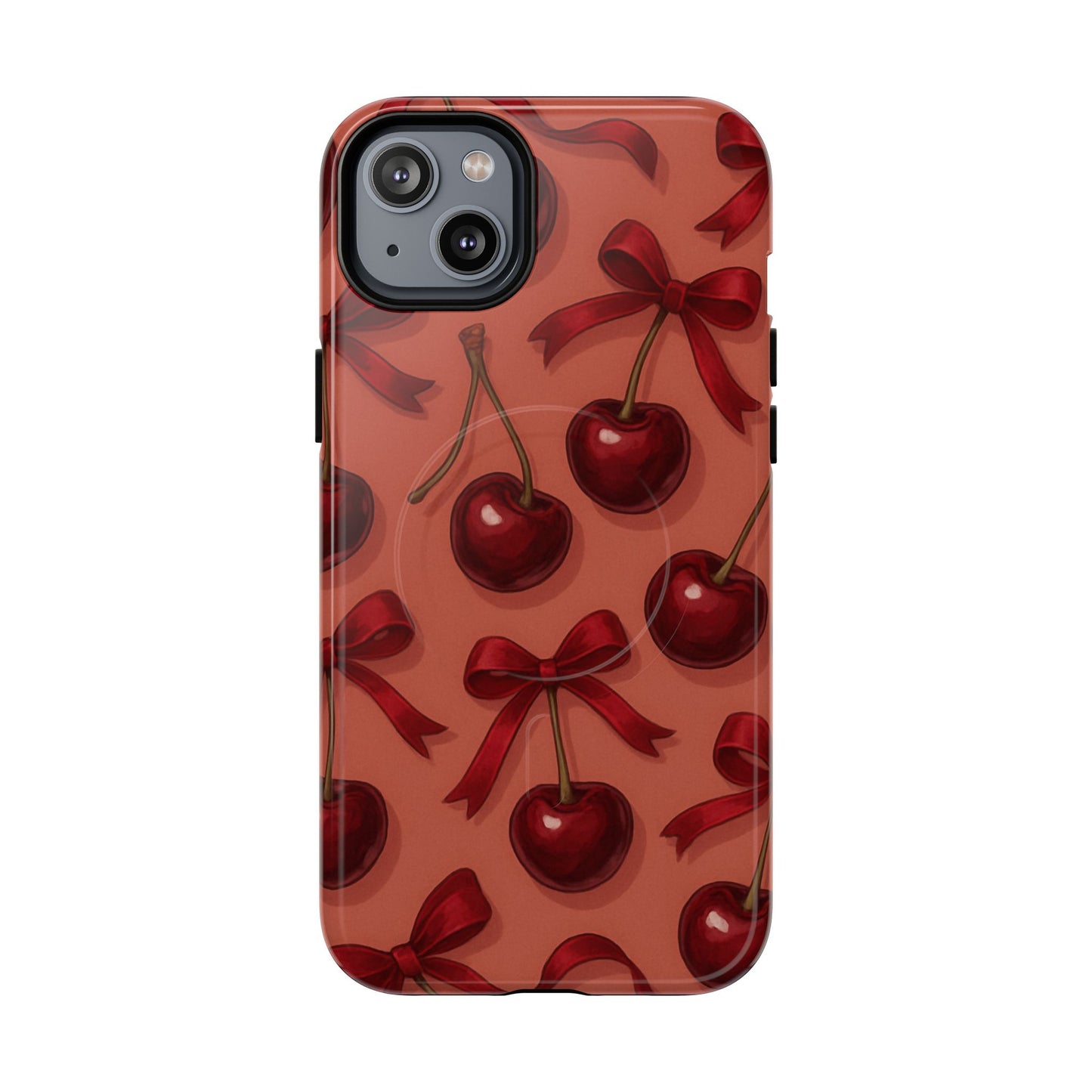 Cherries and Bows Tough Magnetic Case