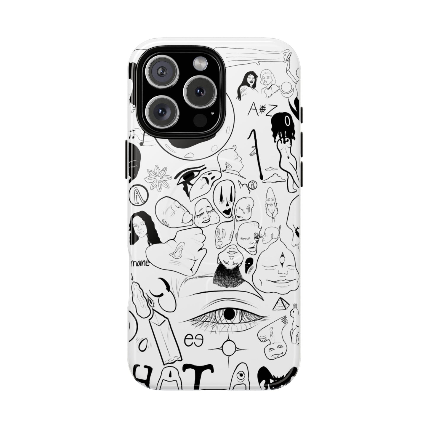 Artistic Tough Magnetic Case