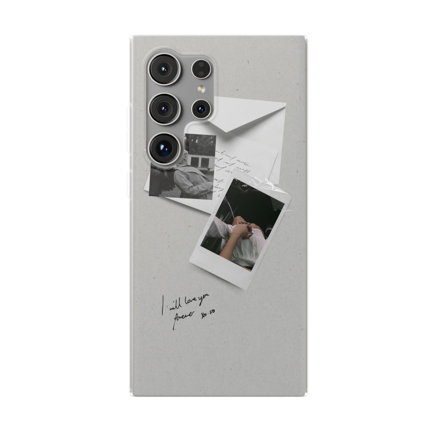 Custom Retro Photo Collage Flexi Case