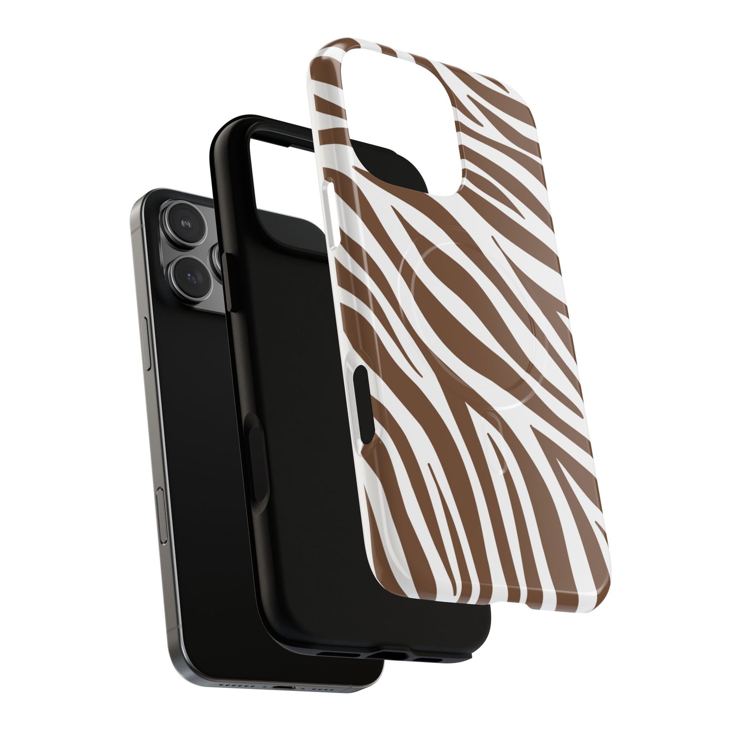 Zebra Pattern Tough Magnetic Case