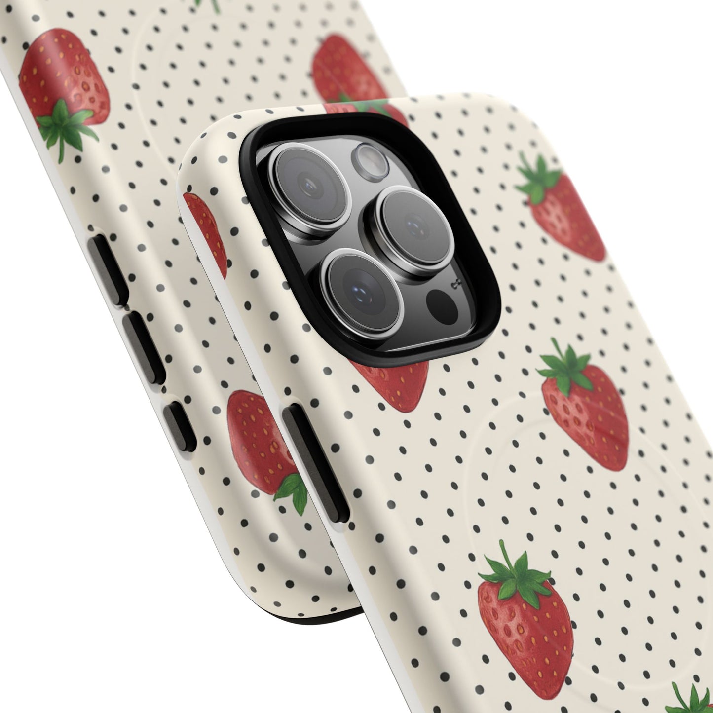 Strawberry Tough Magnetic Case