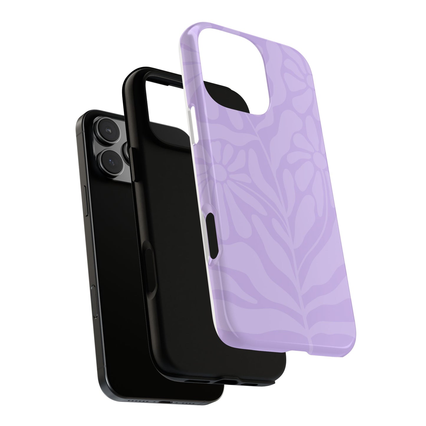 Abstract Floral Tough Phone Case