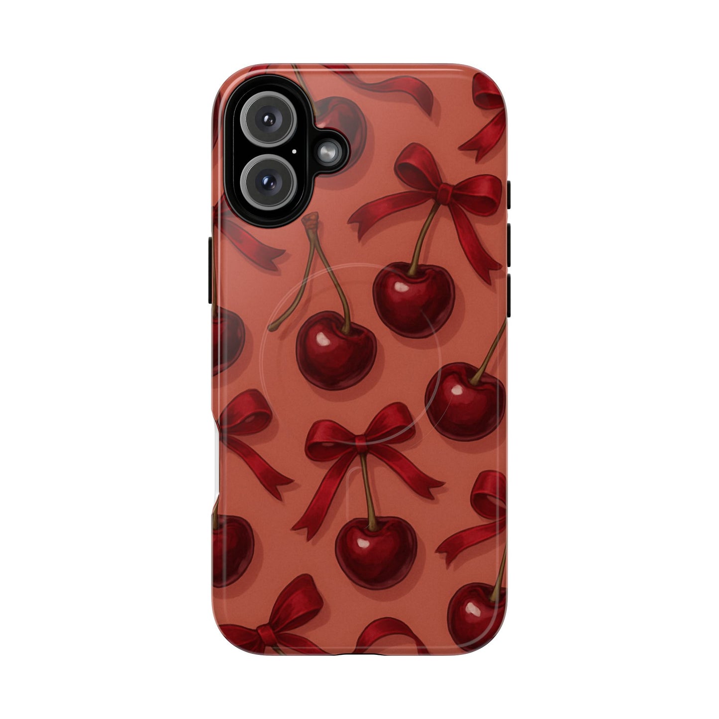 Cherries and Bows Tough Magnetic Case