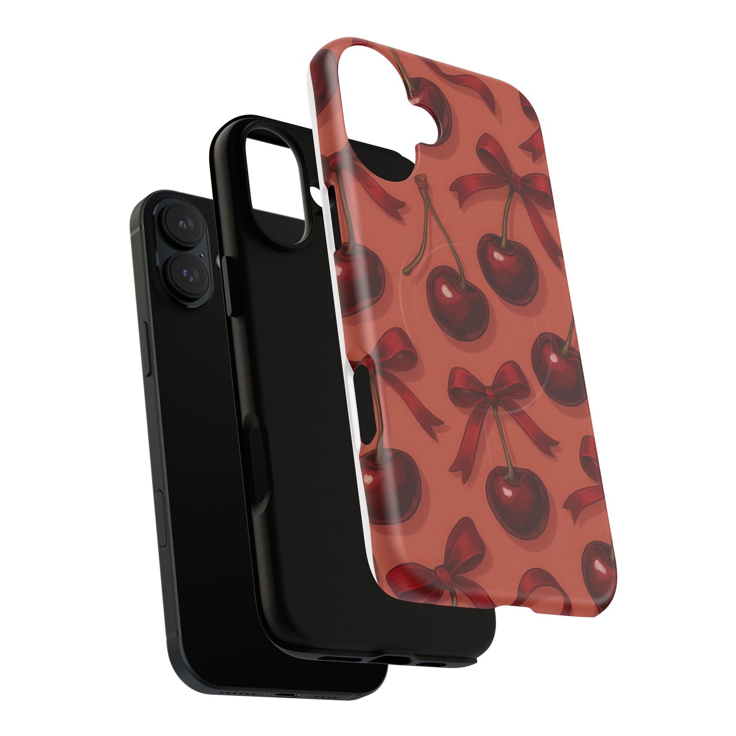 Cherries and Bows Tough Magnetic Case