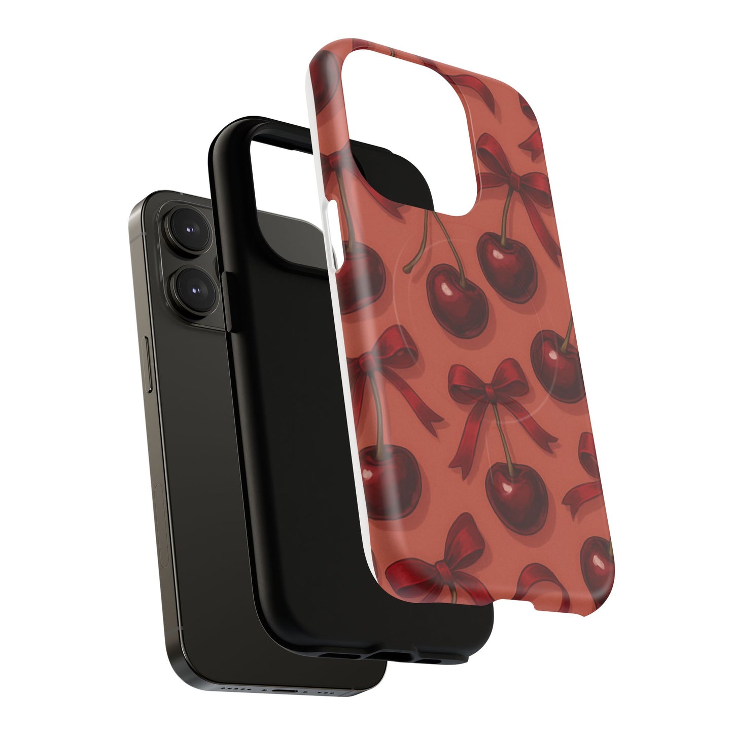 Cherries and Bows Tough Magnetic Case
