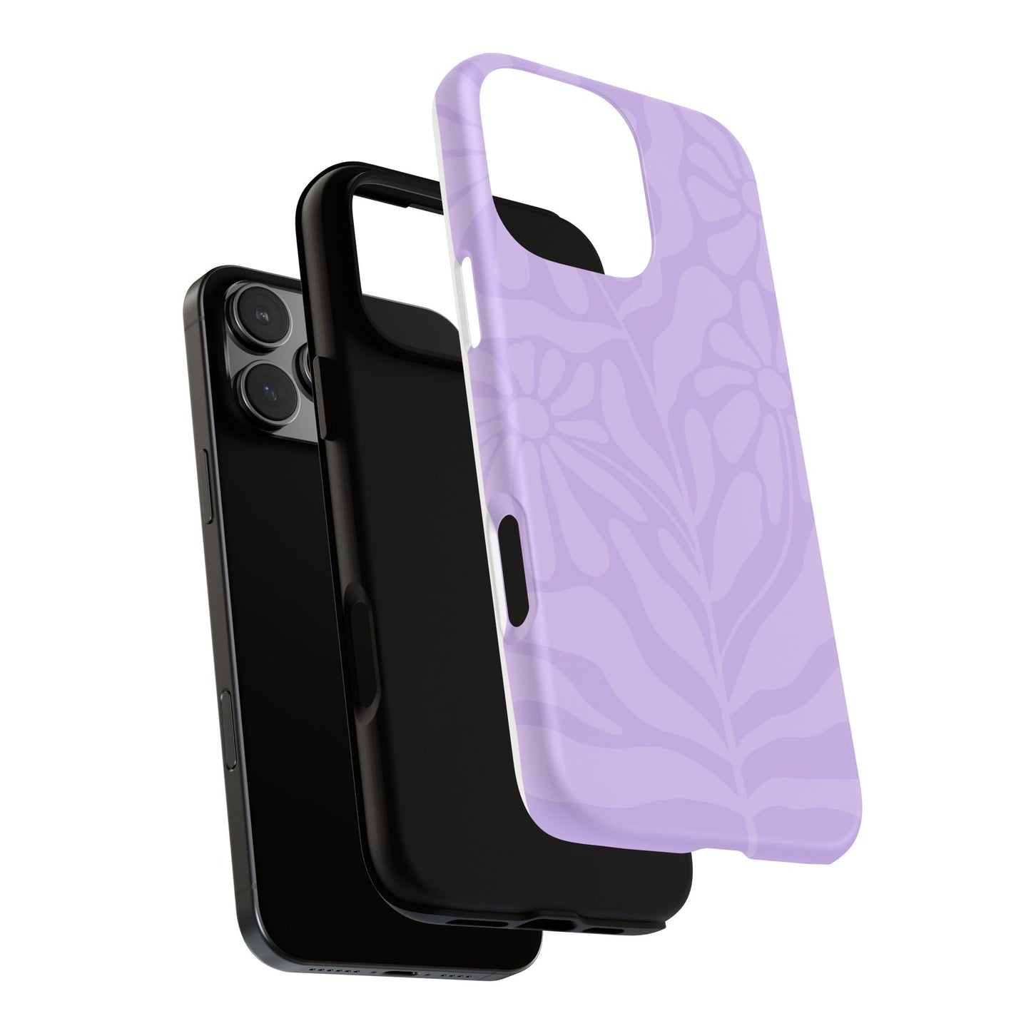 Abstract Floral Tough Phone Case