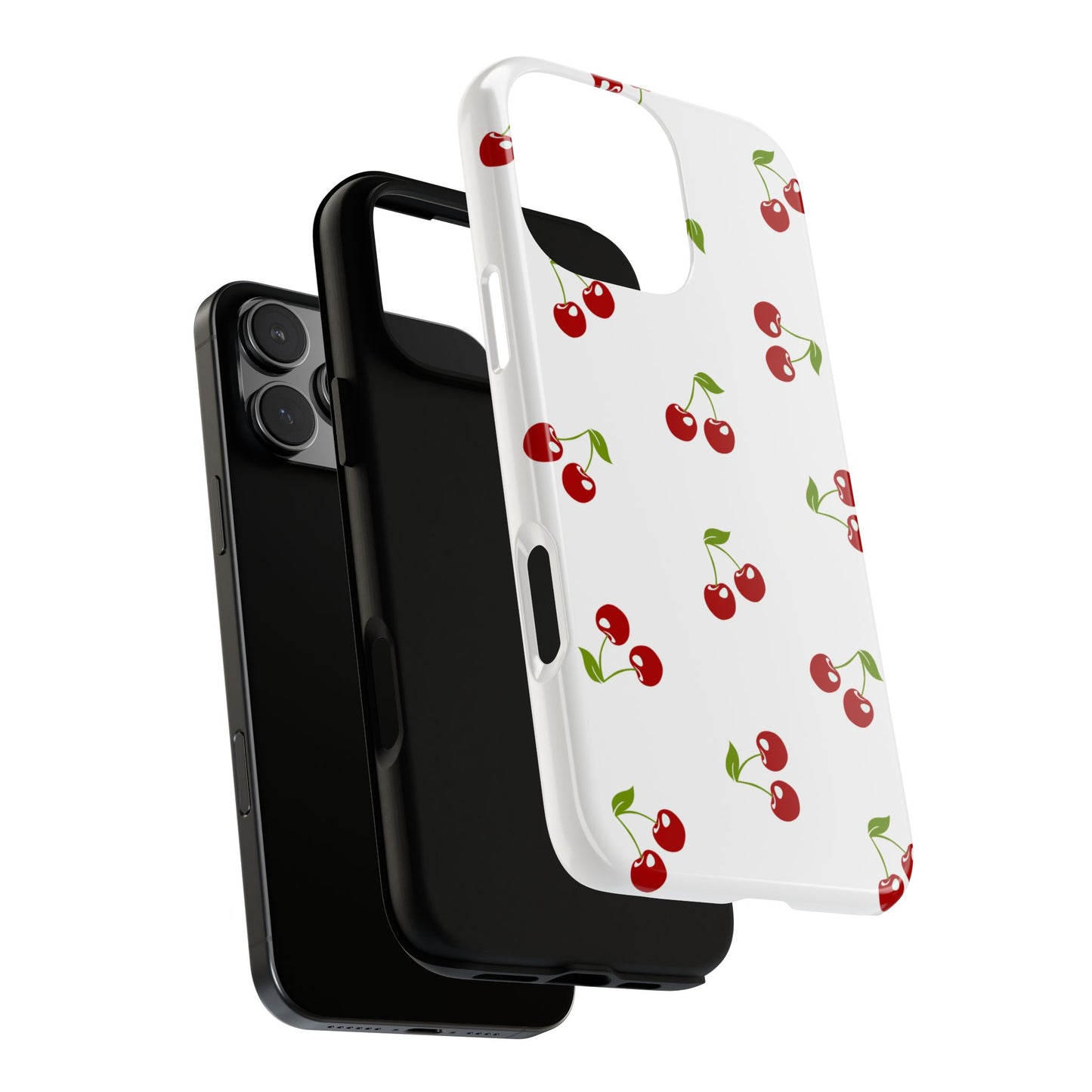White Cherry Tough Phone Case