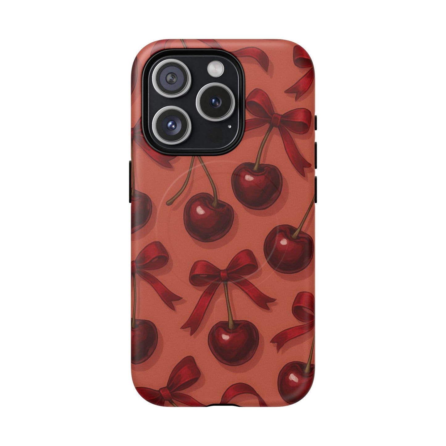 Cherries and Bows Tough Magnetic Case