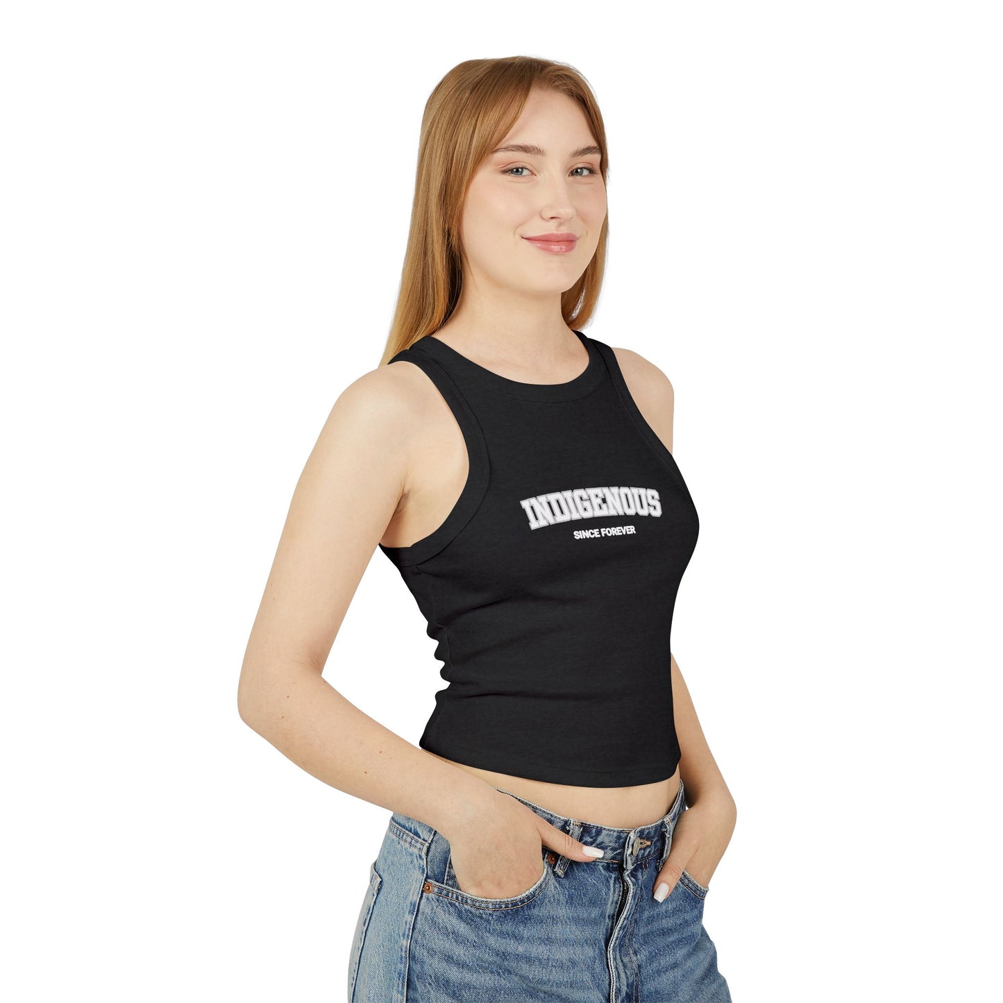 Indigenous Micro Rib Racer Tank