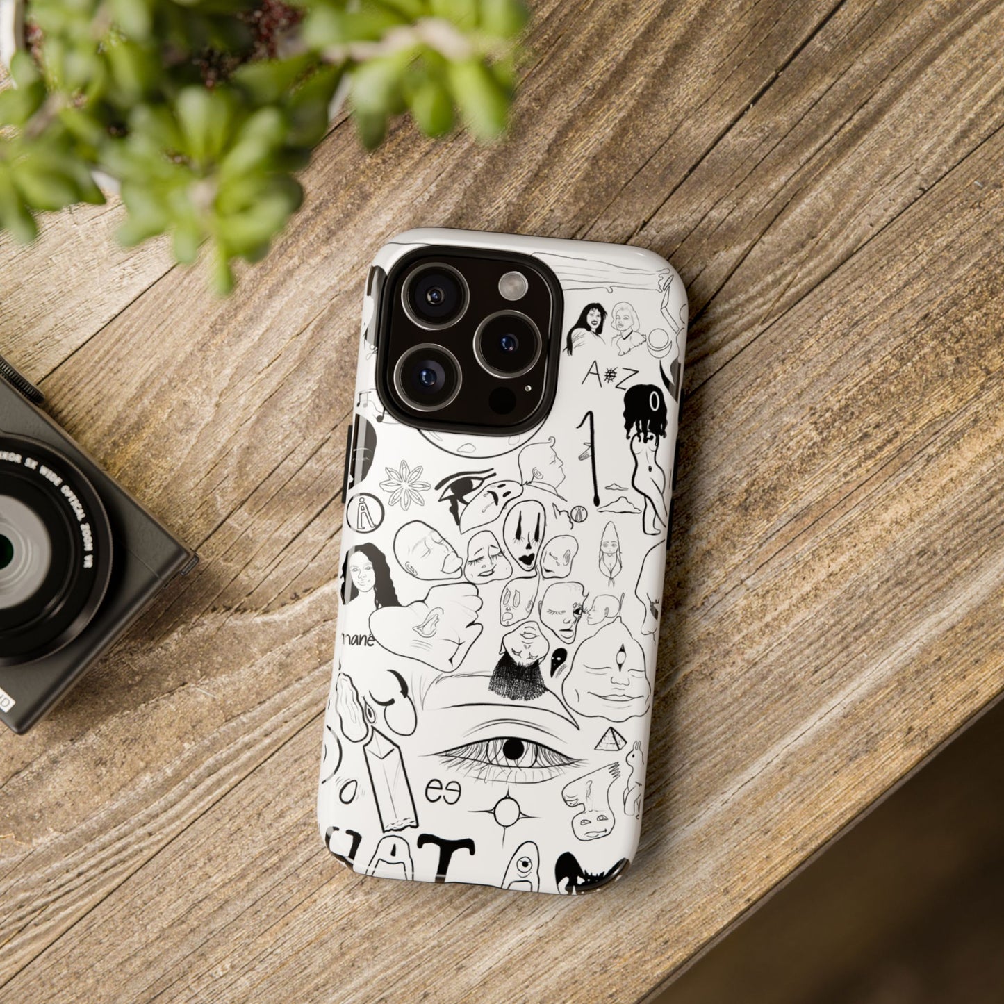 Artistic Tough Phone Case