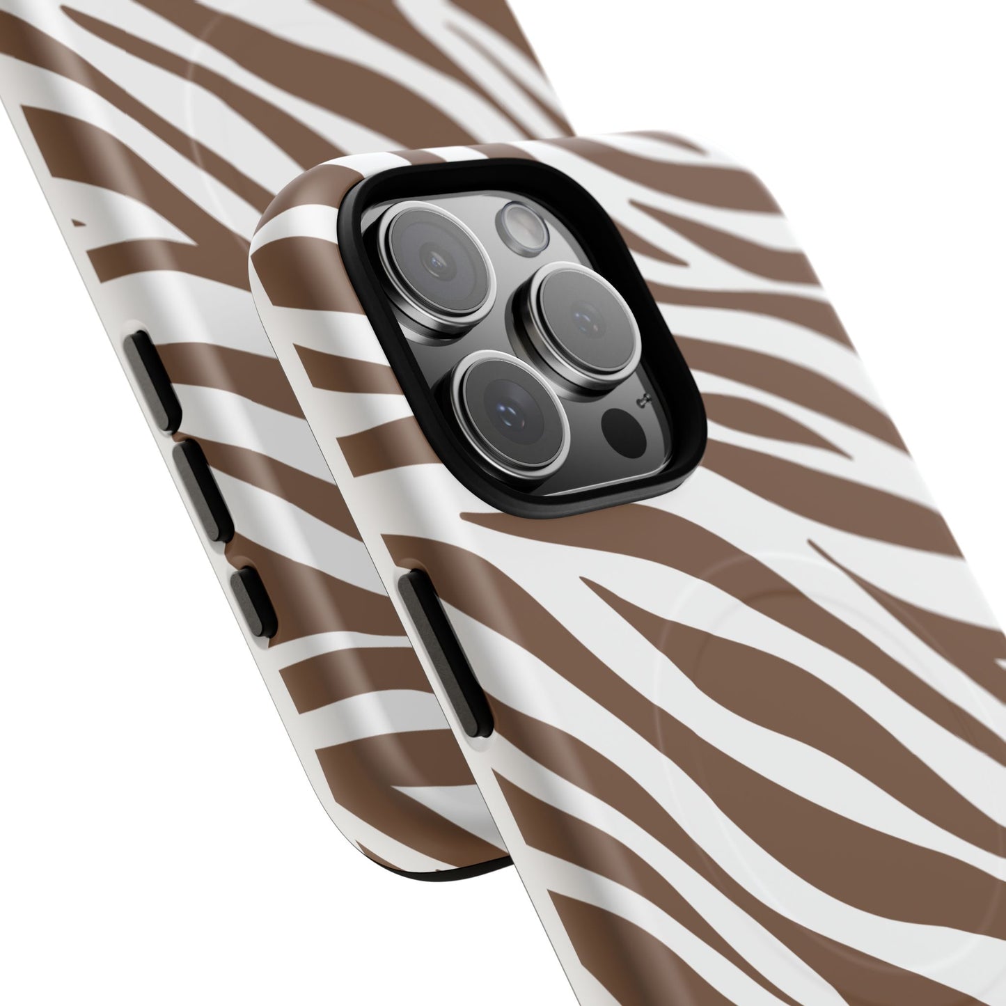 Zebra Pattern Tough Magnetic Case