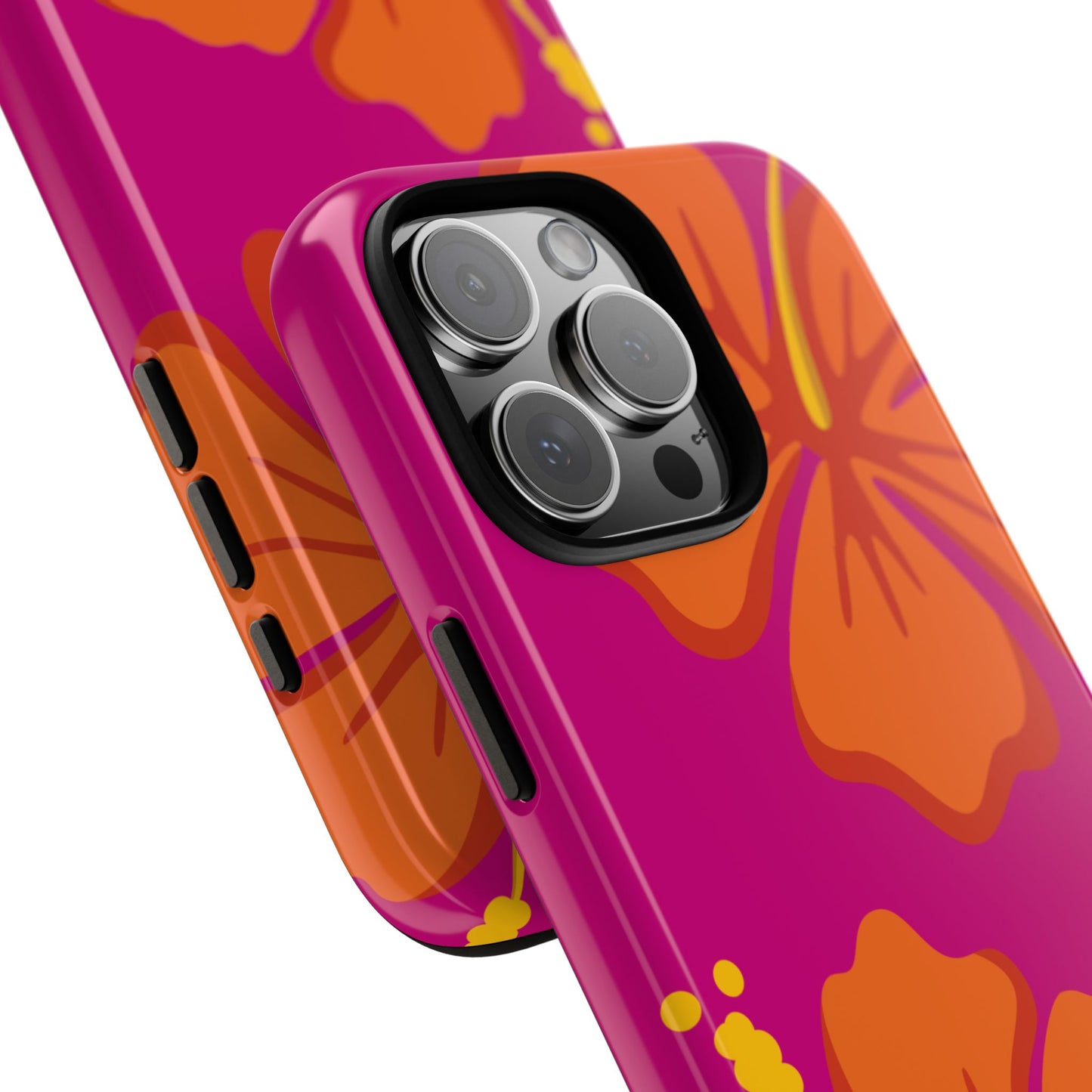 Tropical Hibiscus Tough Phone Case