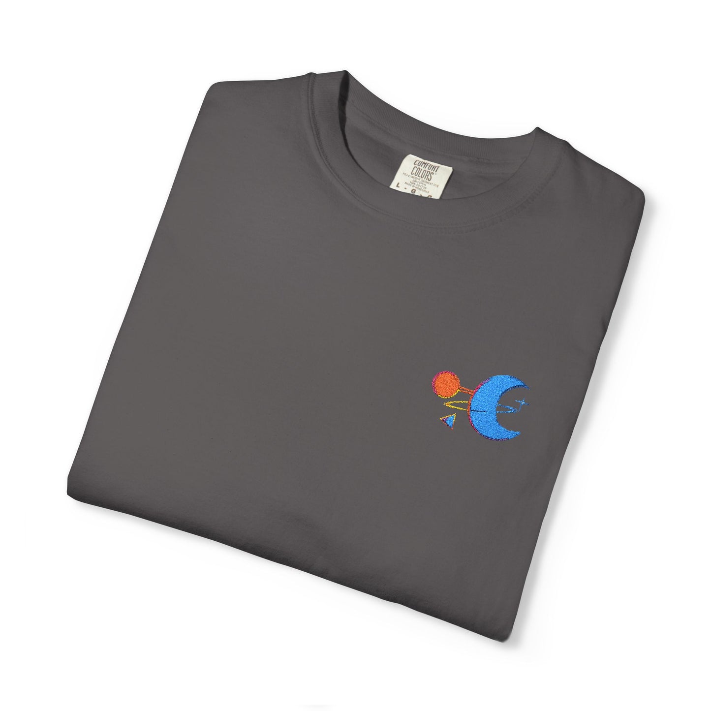 Conjunction Embroidered Unisex Tee
