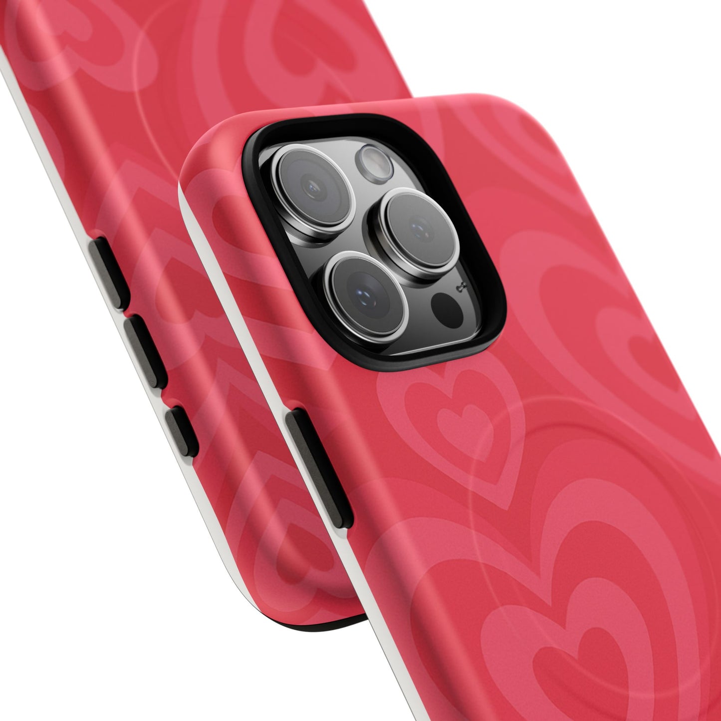 Heart Pattern Tough Magnetic Case