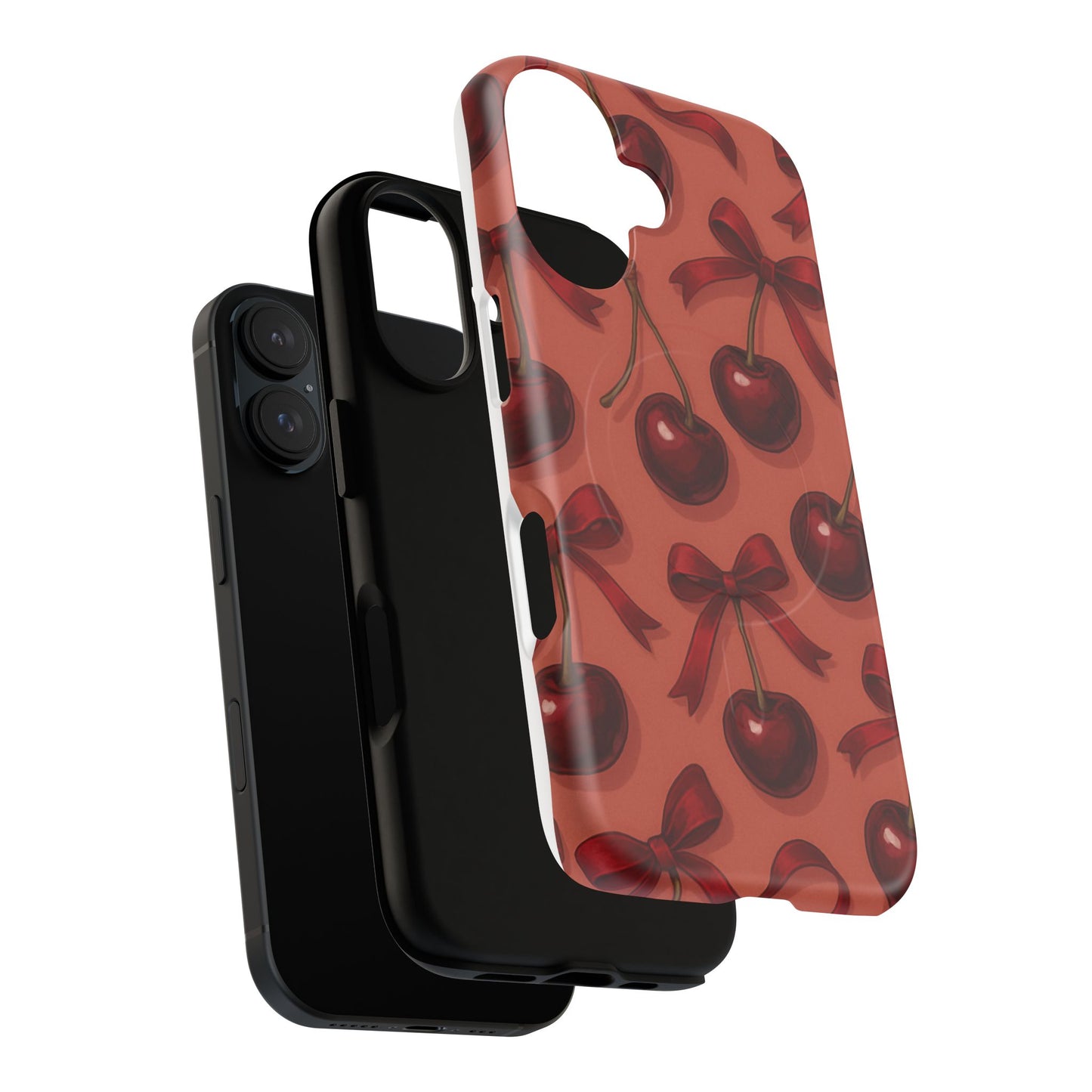 Cherries and Bows Tough Magnetic Case
