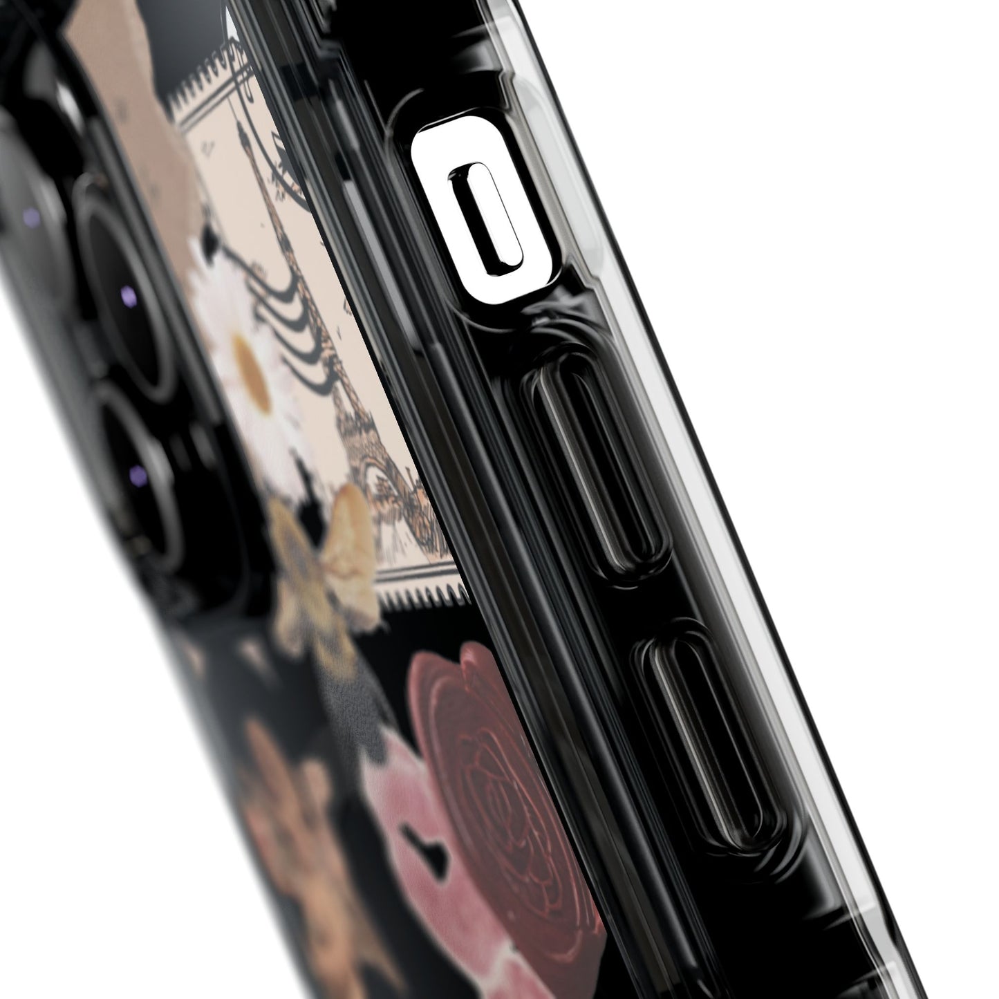 Vintage Collage Clear Magnetic Impact Case
