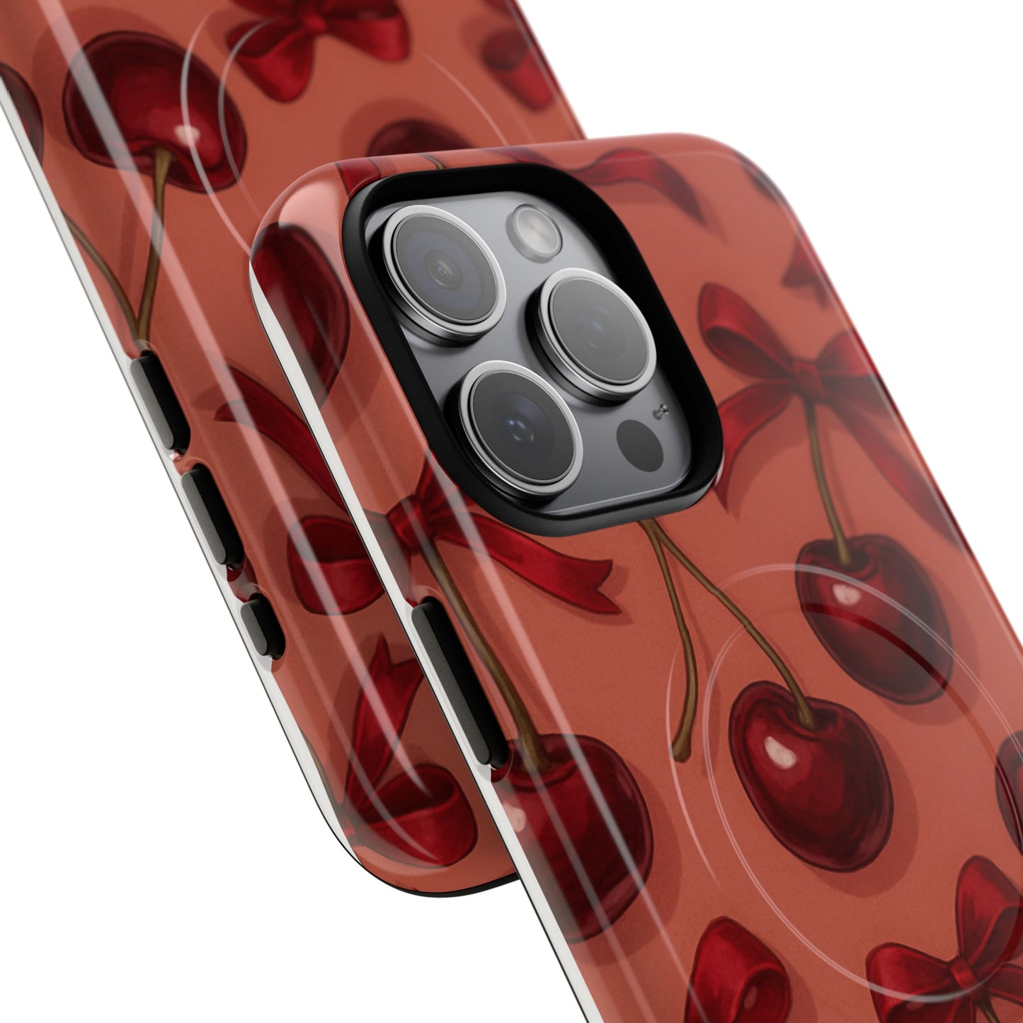 Cherries and Bows Tough Magnetic Case