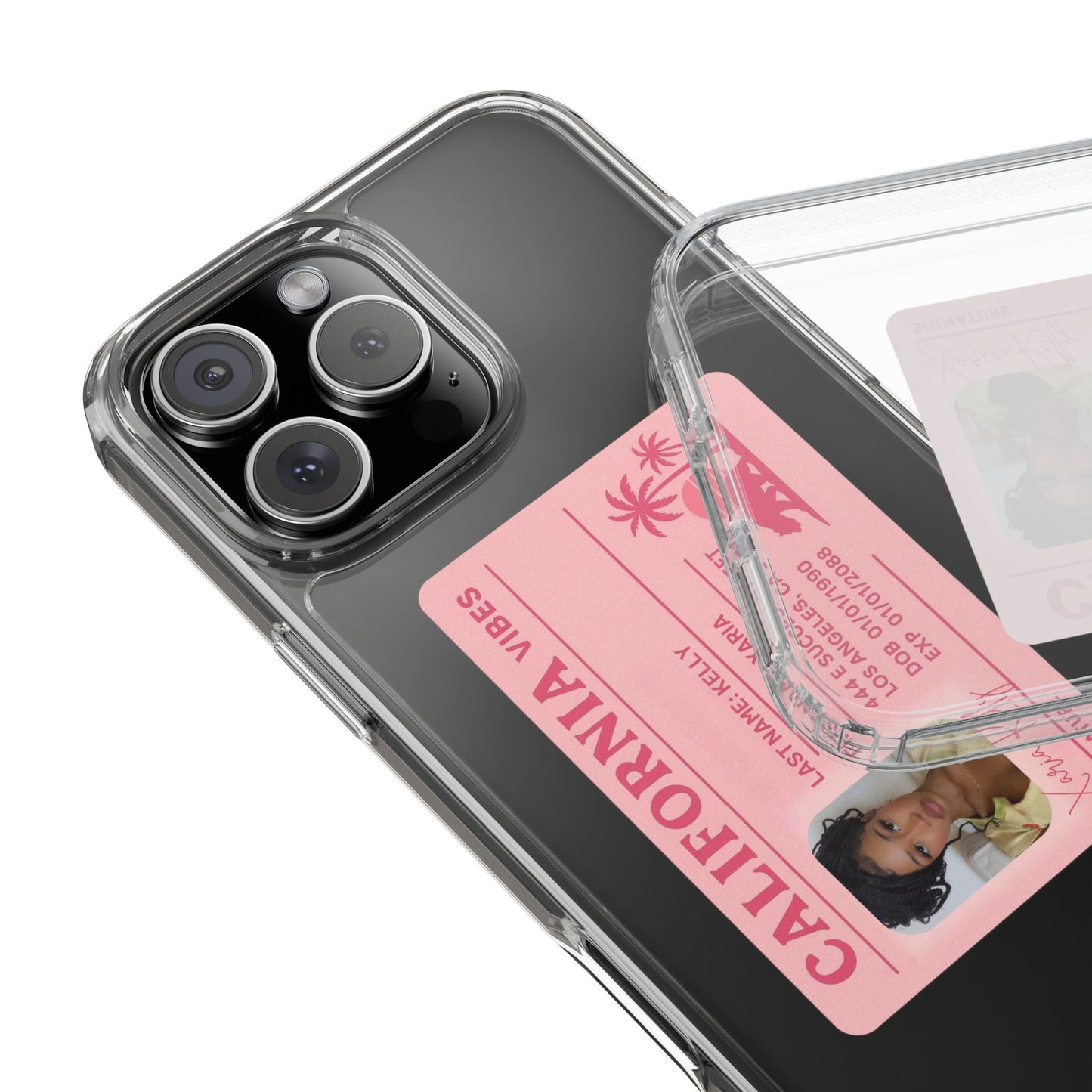 California Vibes Clear Case