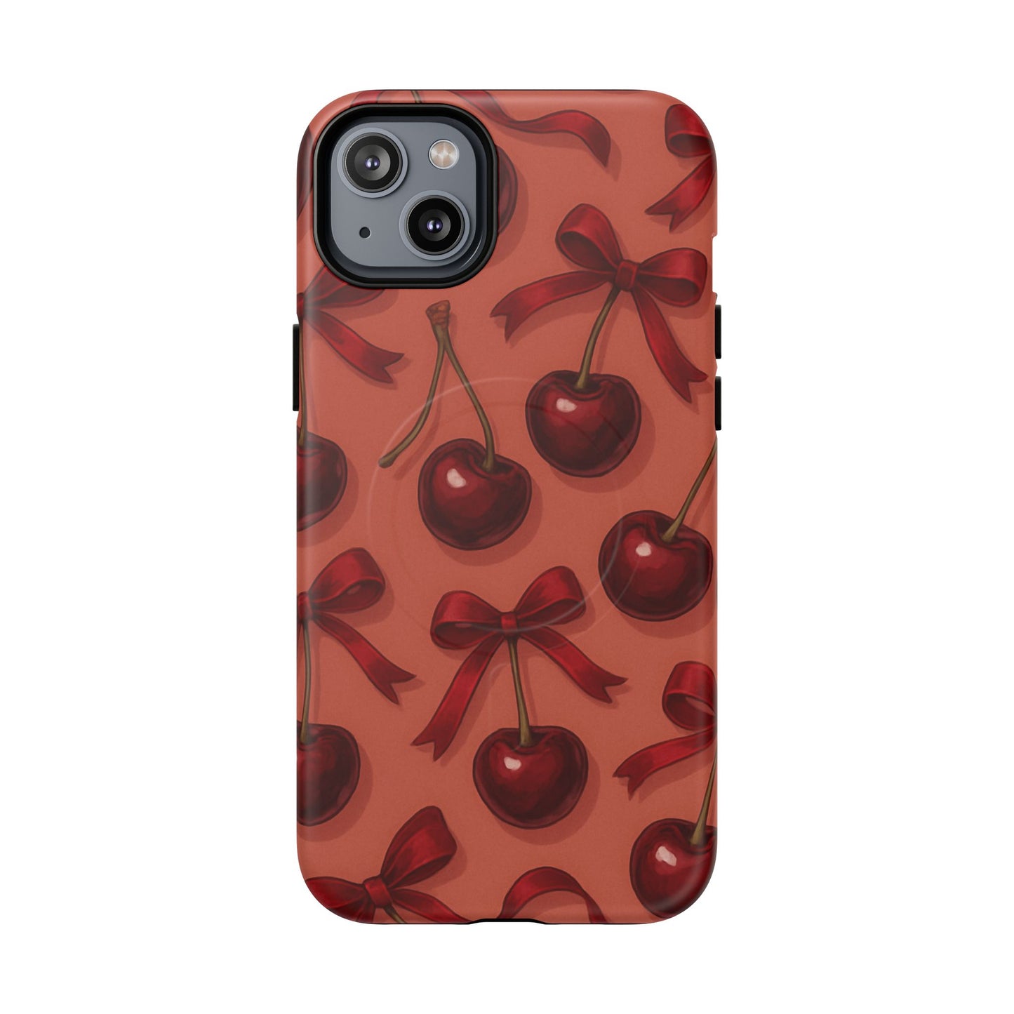 Cherries and Bows Tough Magnetic Case