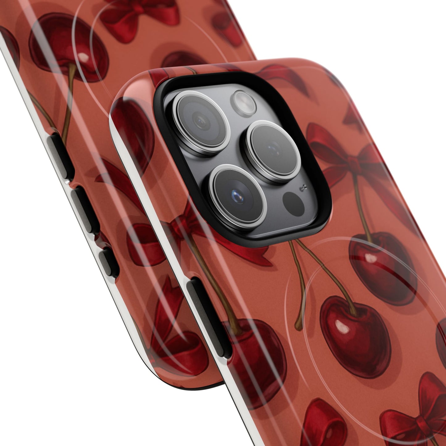Cherries and Bows Tough Magnetic Case