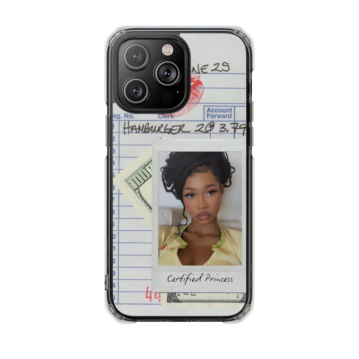 Custom Polaroid Clear Magnetic Impact Case