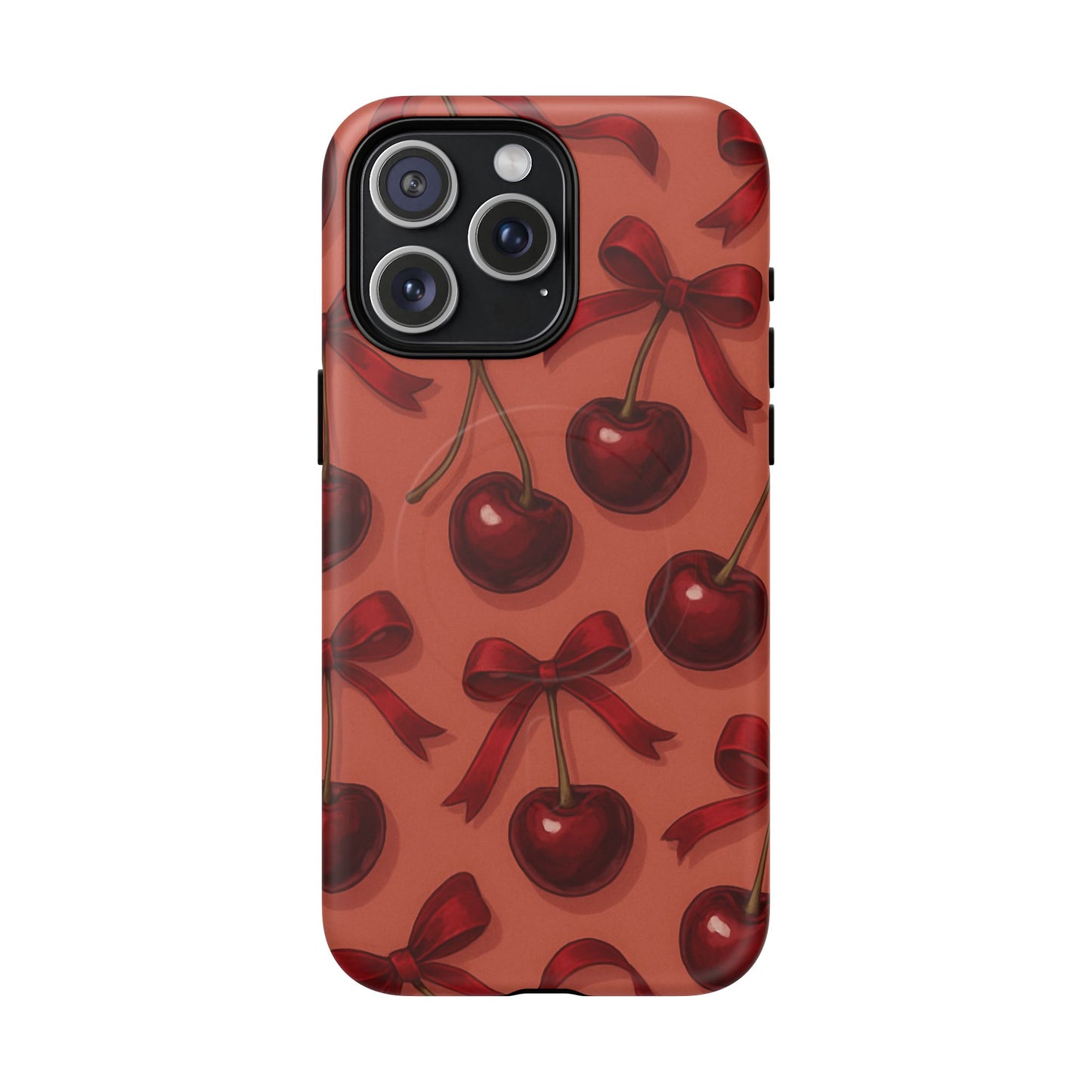 Cherries and Bows Tough Magnetic Case