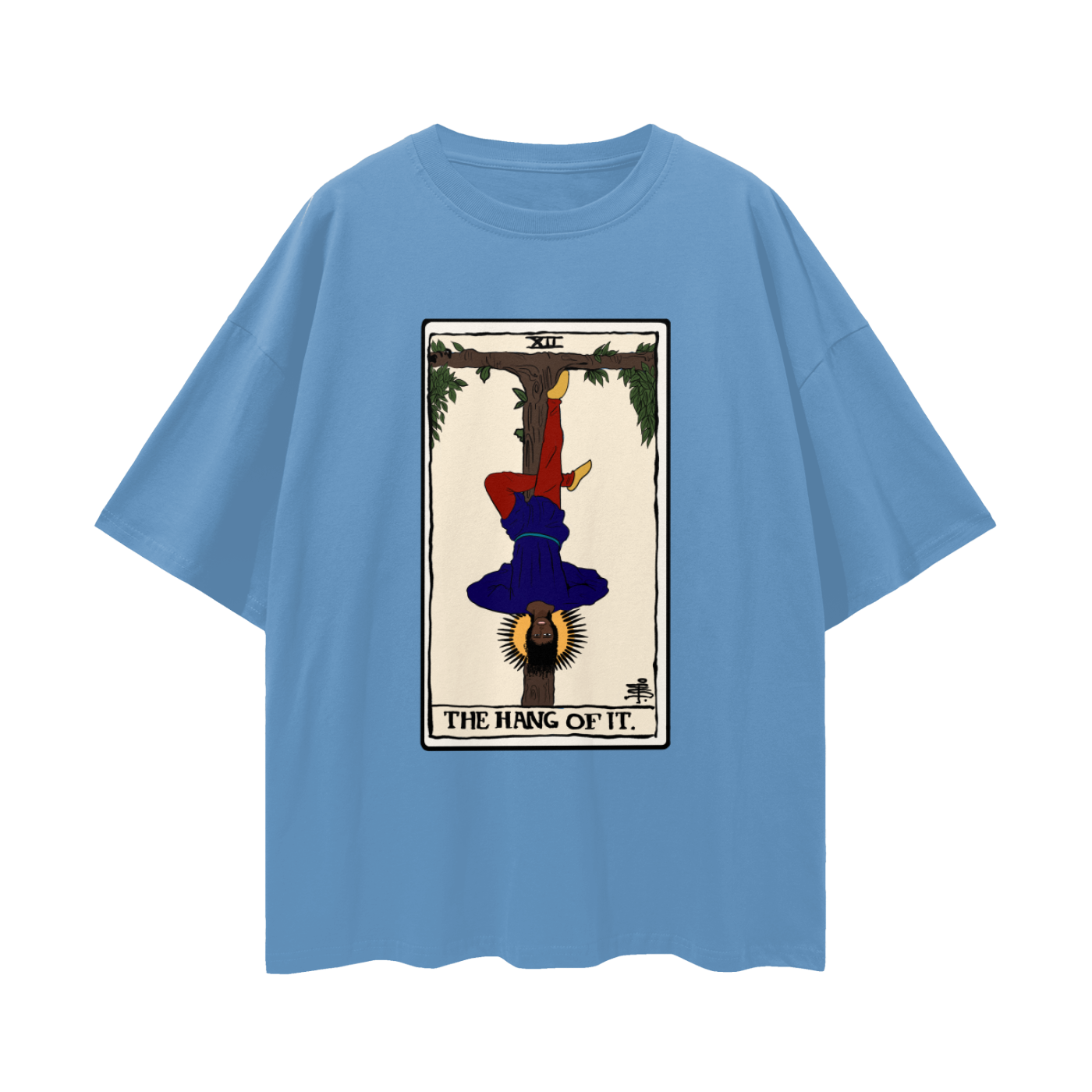 The Hang of It Oversize Deep Drop Shoulder Tee