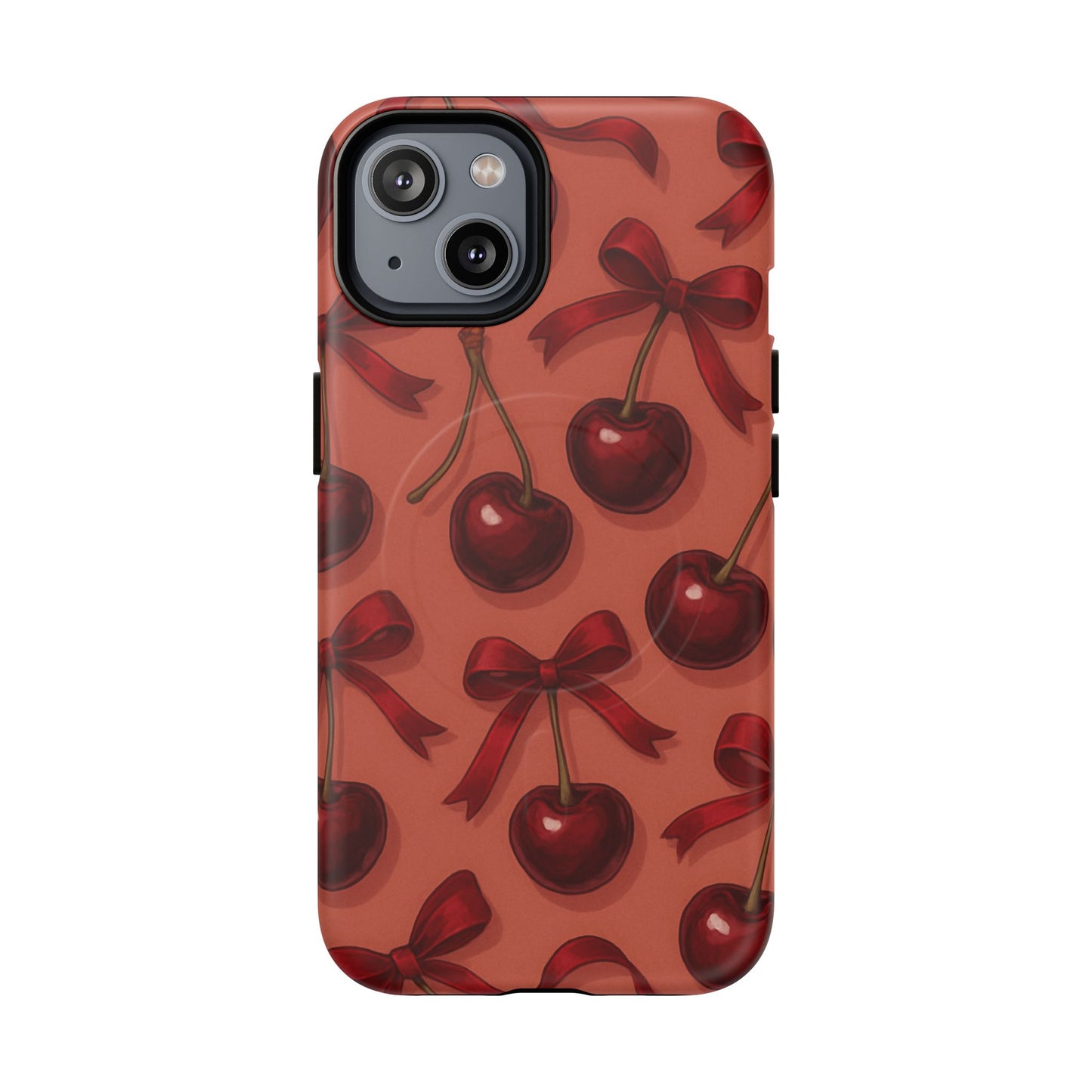 Cherries and Bows Tough Magnetic Case