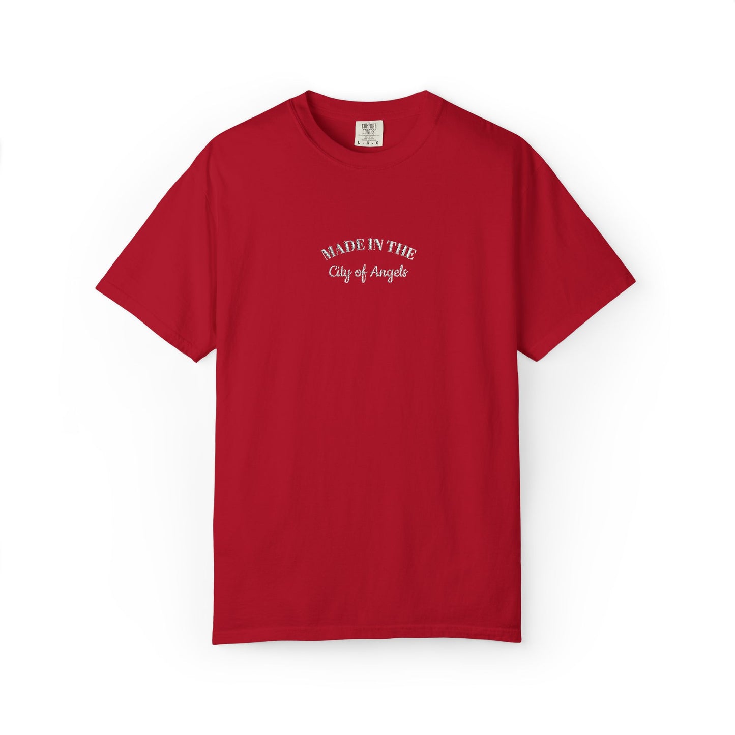 Made in the City of Angels Embroidered Unisex Tee