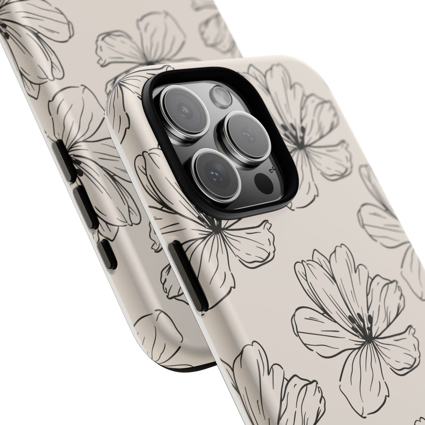 Artsy Floral Tough Phone Case