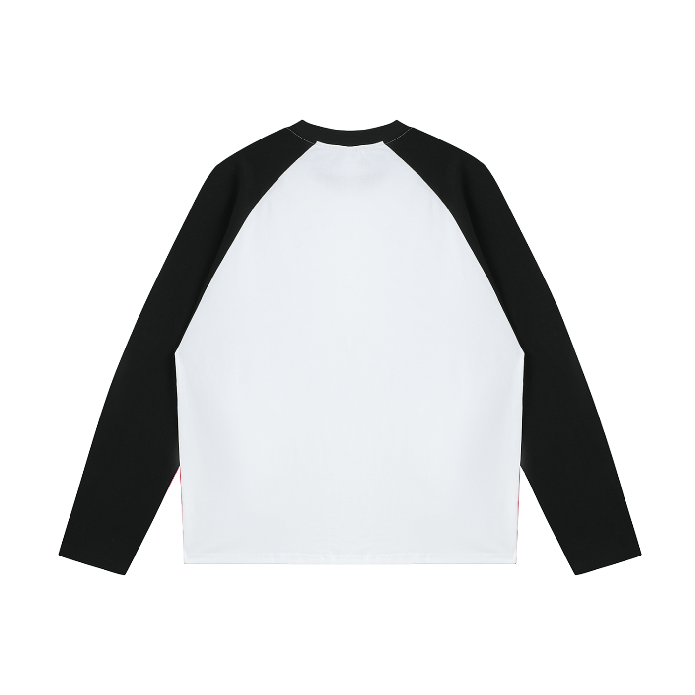 Men's Color-Blocked Raglan Long-Sleeve T-Shirt