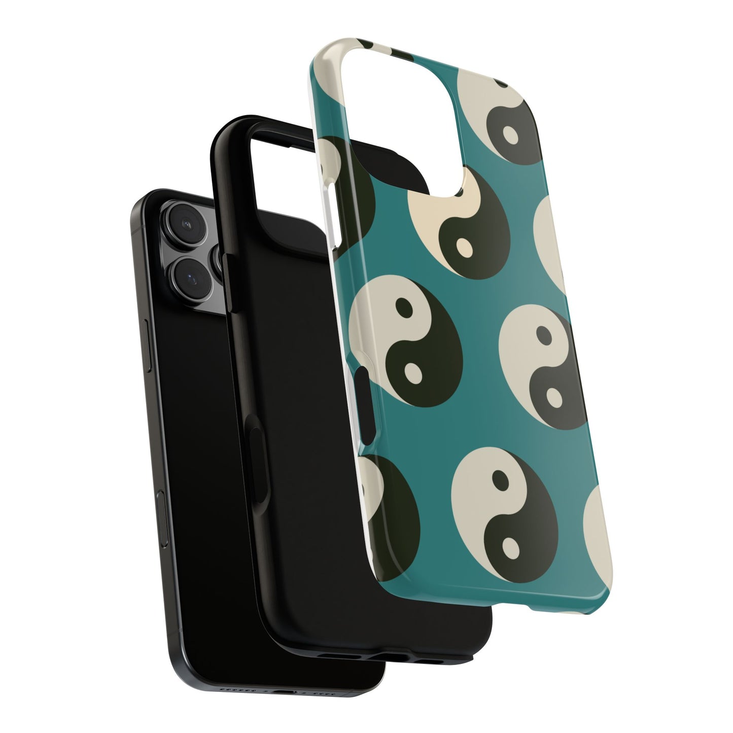Blue Yin Yang Tough Phone Case