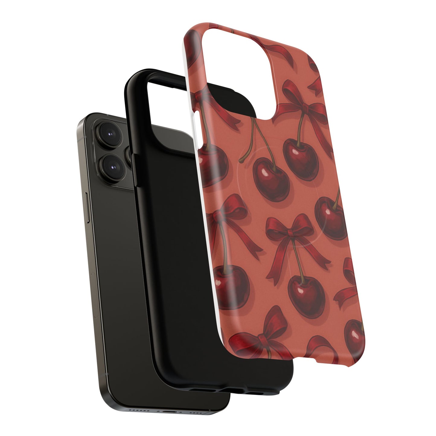 Cherries and Bows Tough Magnetic Case