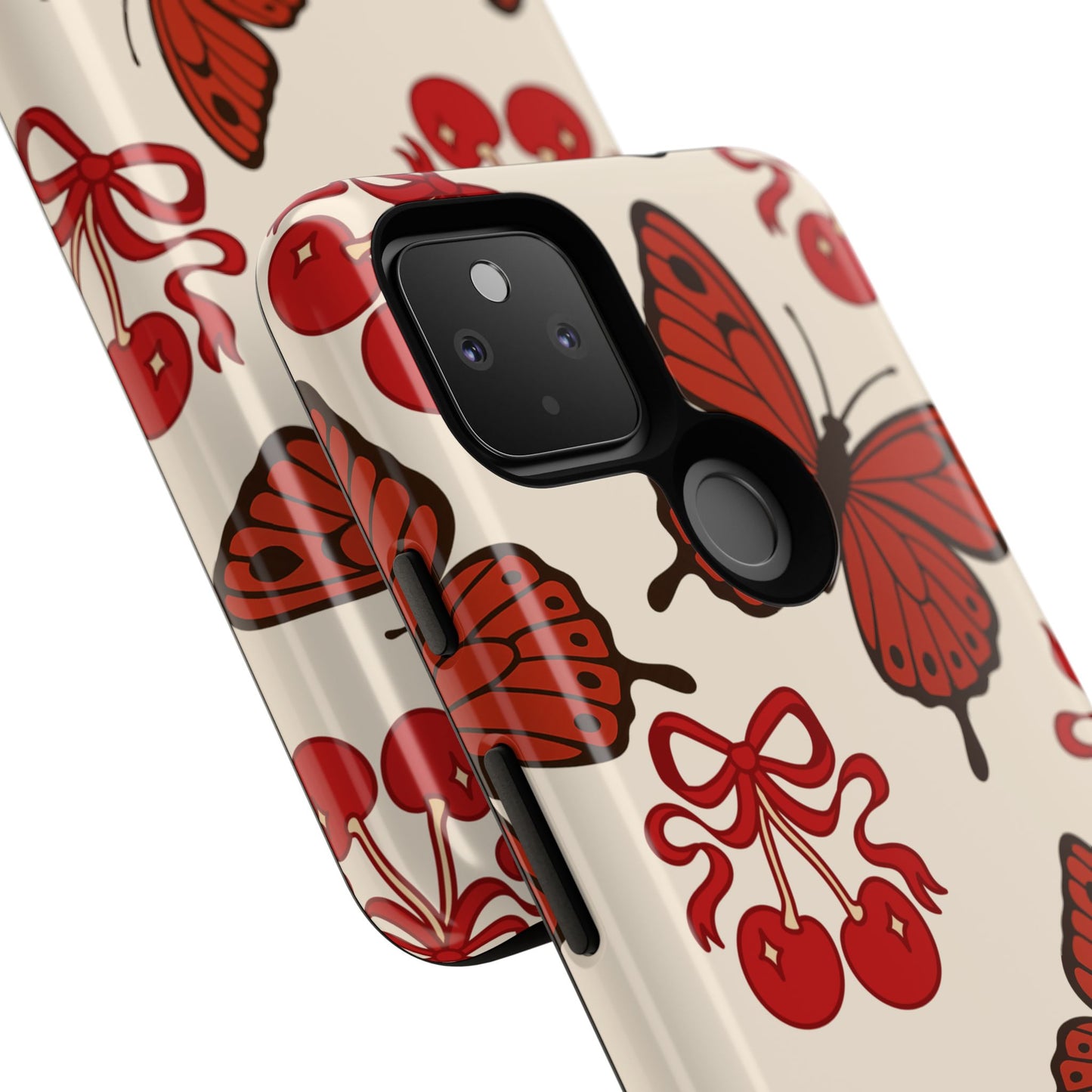 Butterfly Cherry Tough Phone Case