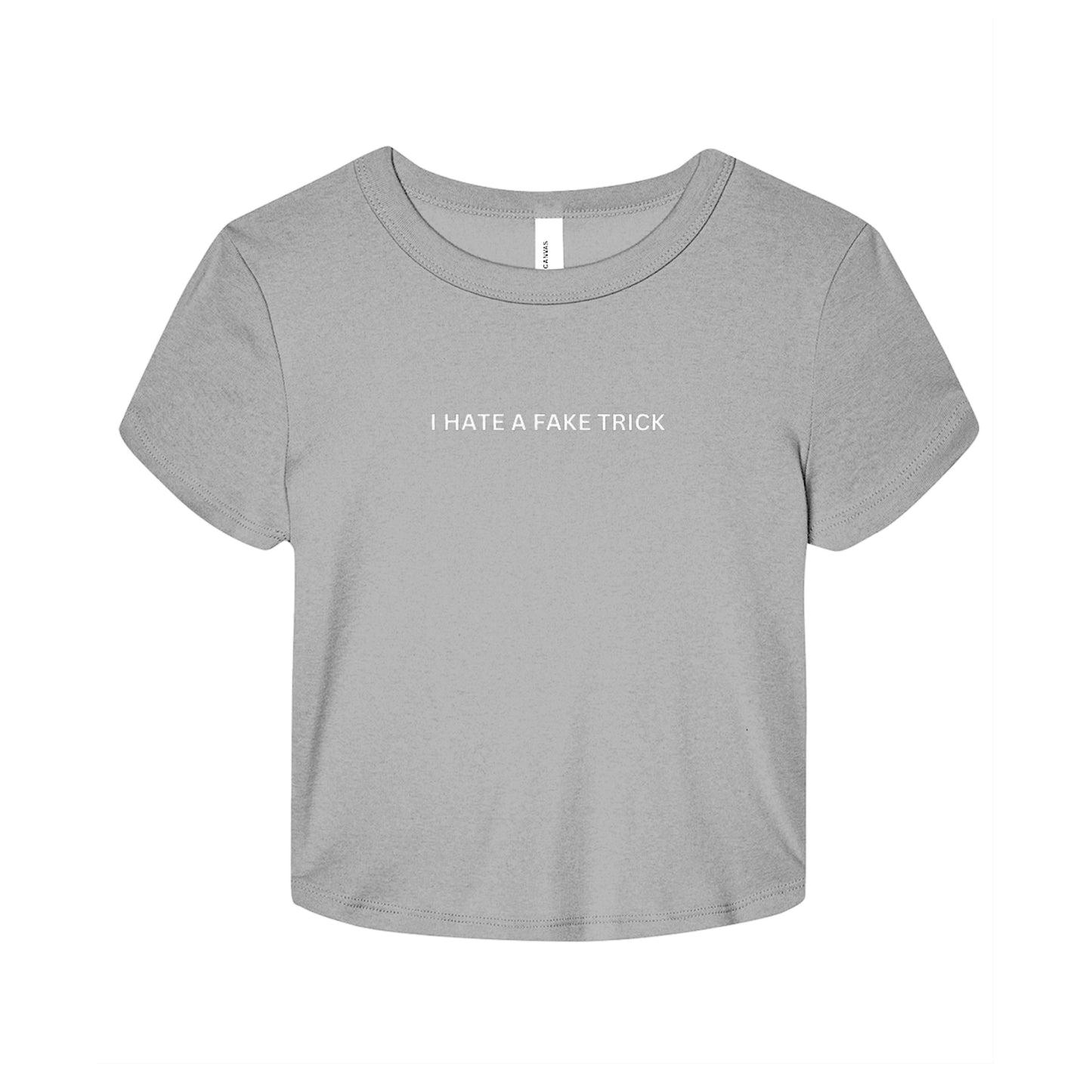 I Hate A Fake Trick Baby Tee