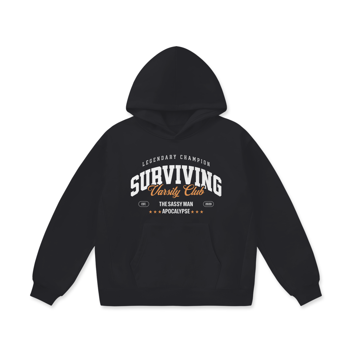 Sassy Man Apocalypse Oversized Heavyweight Hoodie
